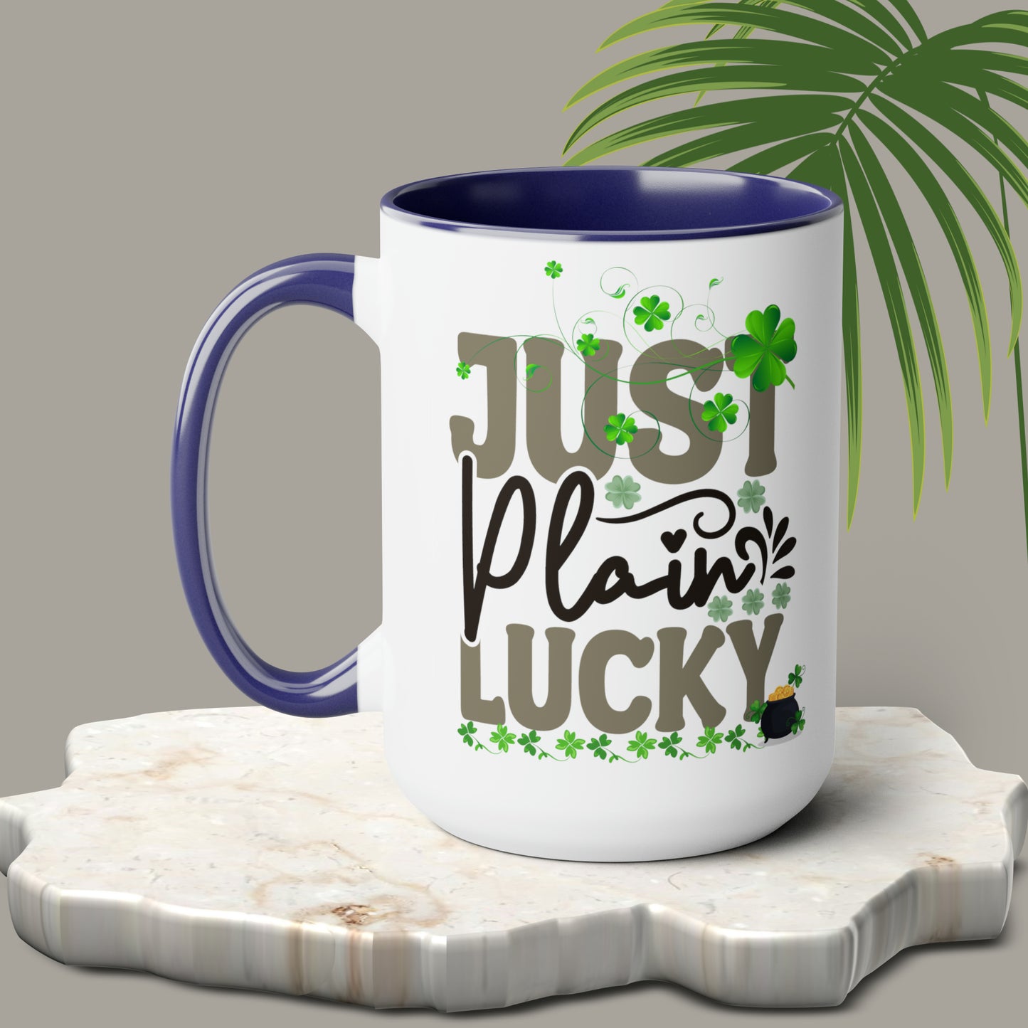 St Patrick's Day two-Tone Coffee Mugs, 15oz