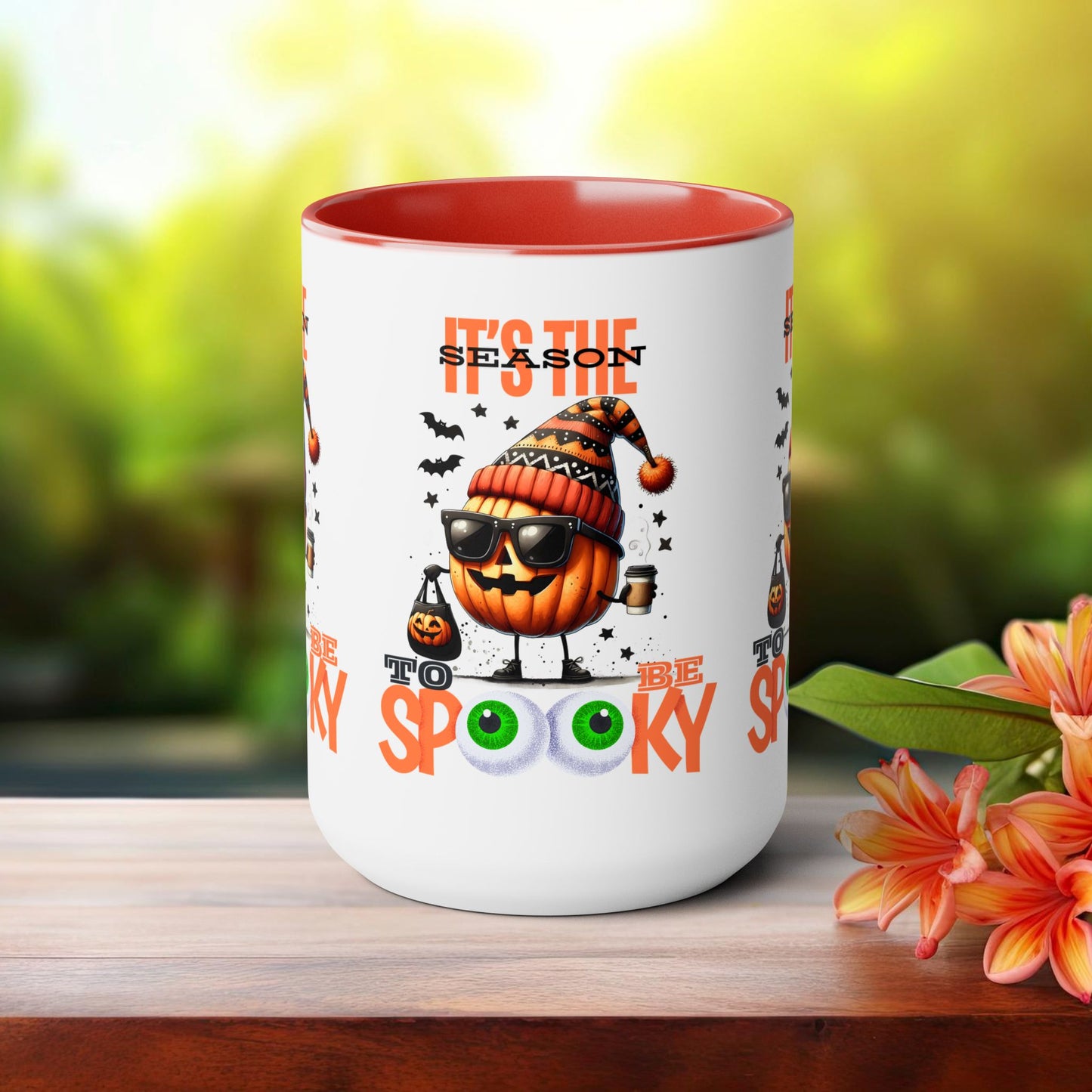 It's The Season To Be Spooky Halloween Coffee Mug,  Let's Go Halloween Coffee Mug, Trick or Treat Halloween Coffee Mug, Cute Skeleton Coffee Mug, Spooky Season Halloween Coffee Mug.