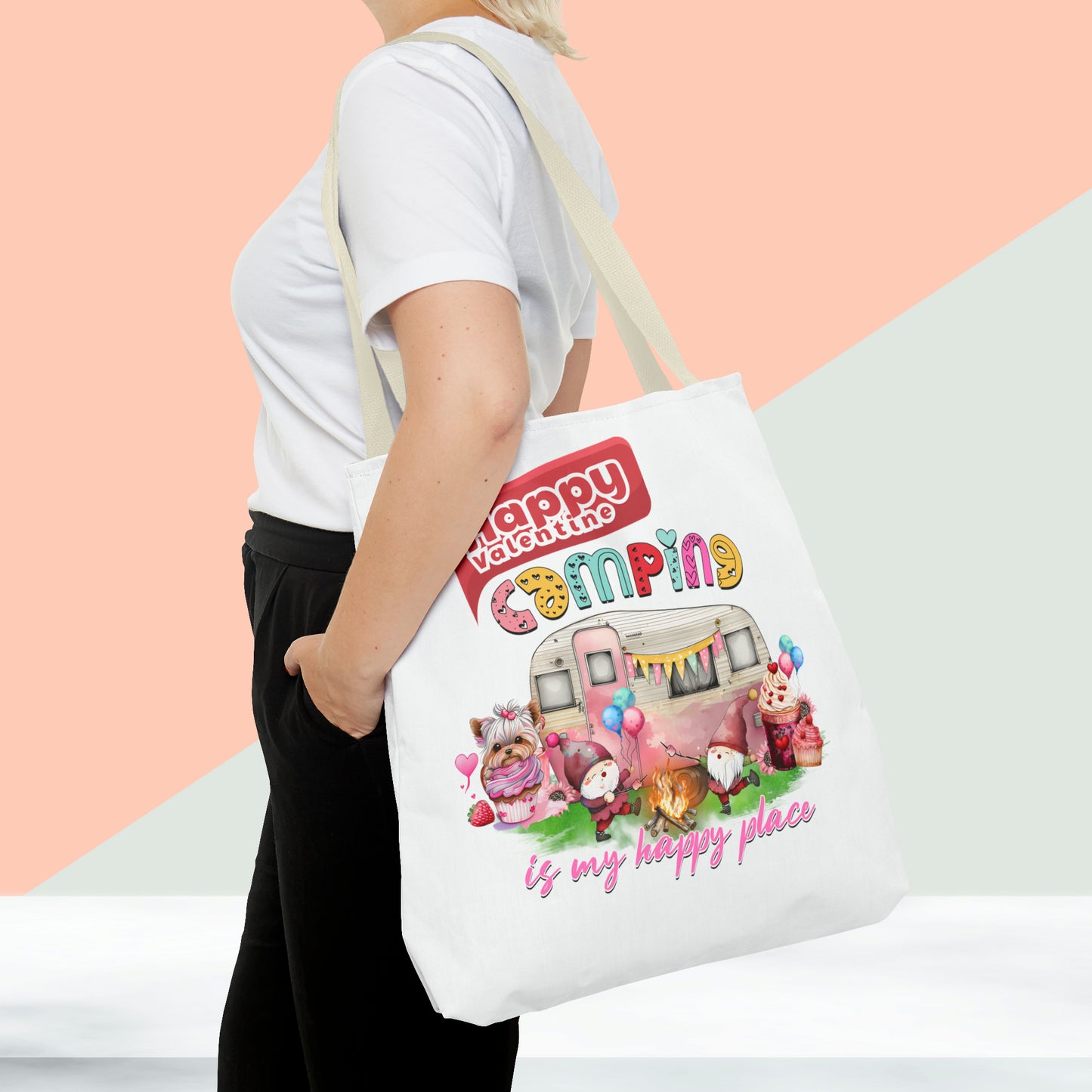 Happy Valentines Day Tote Bag