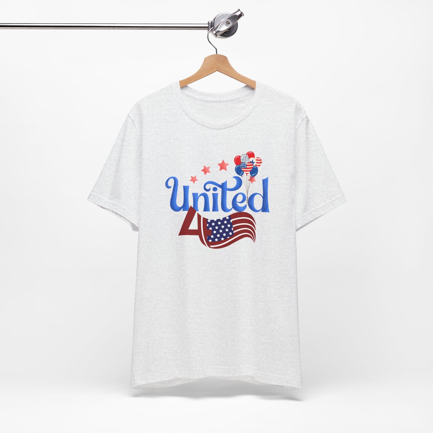 4th Of July T-shirt, United Fourth of July T-Shirt, Fourth of July Unisex Jersey Short Sleeve Tee.