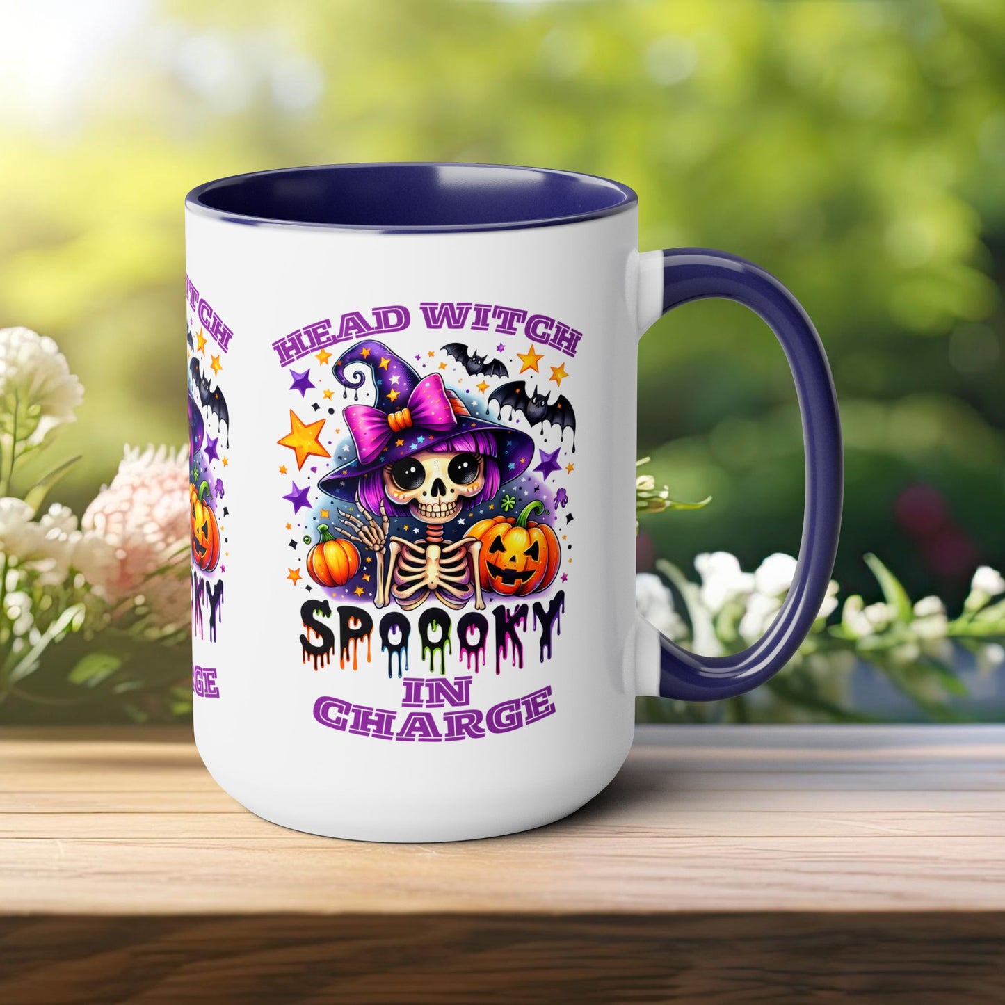 Head Witch In Charge Halloween Coffee Mug,  Let's Go Halloween Coffee Mug, Trick or Treat Halloween Coffee Mug, Cute Skeleton Coffee Mug, Spooky Season Halloween Coffee Mug.