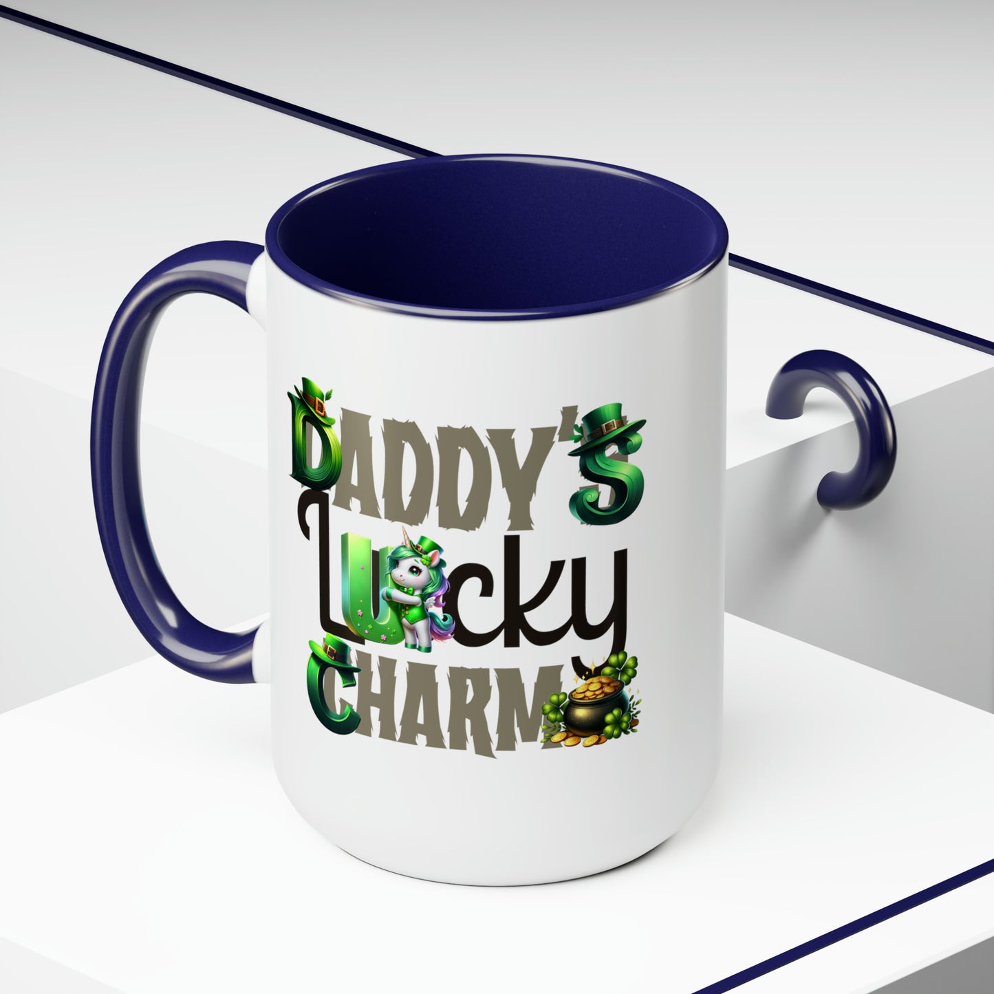 St Patrick's Day two-Tone Coffee Mugs, 15oz