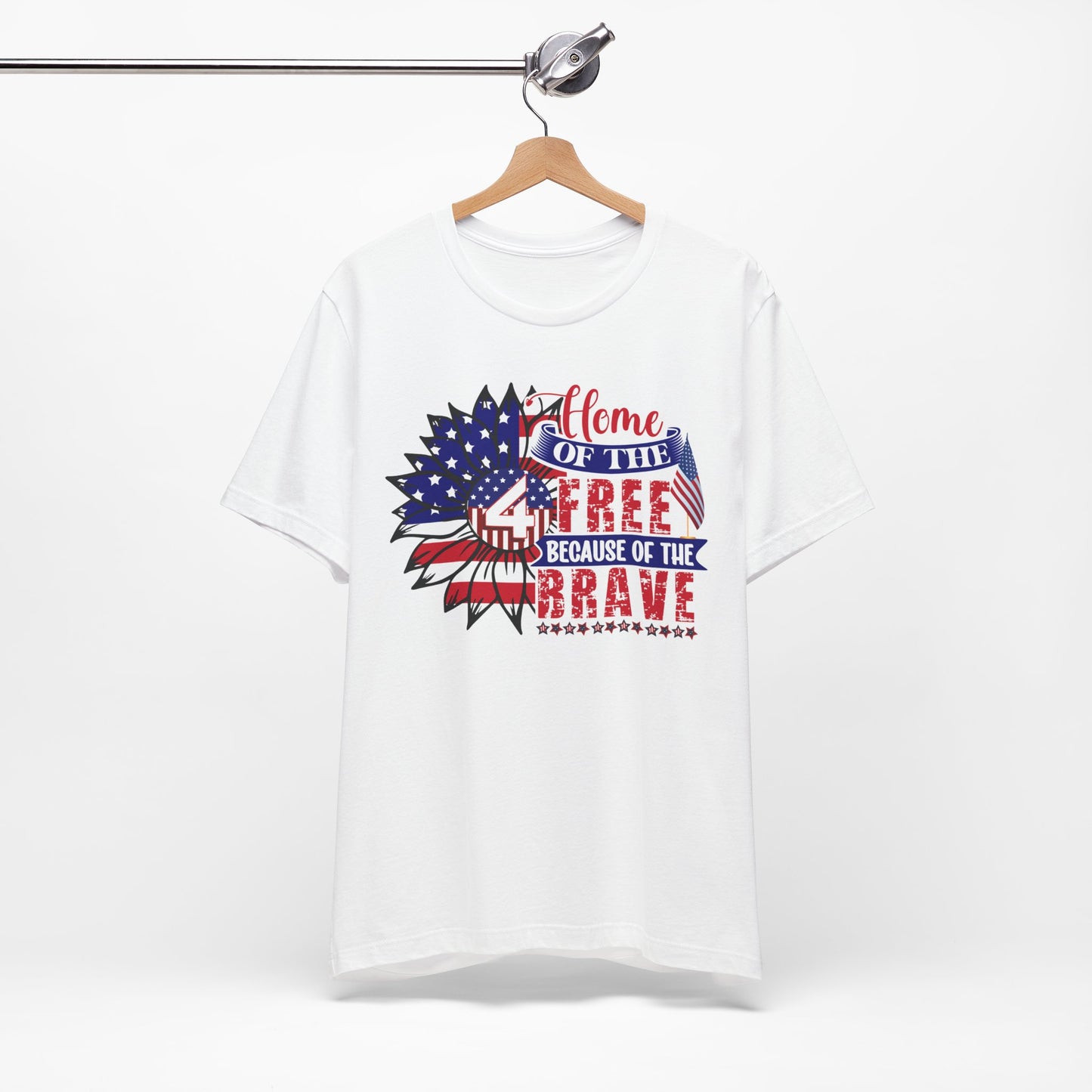 4th of July T-Shirt,  Fourth of July unisex jersey short sleeve.