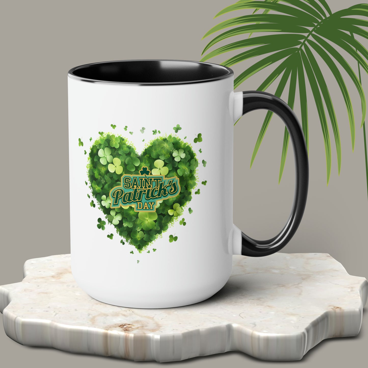 St Patrick's Day two-Tone Coffee Mugs, 15oz