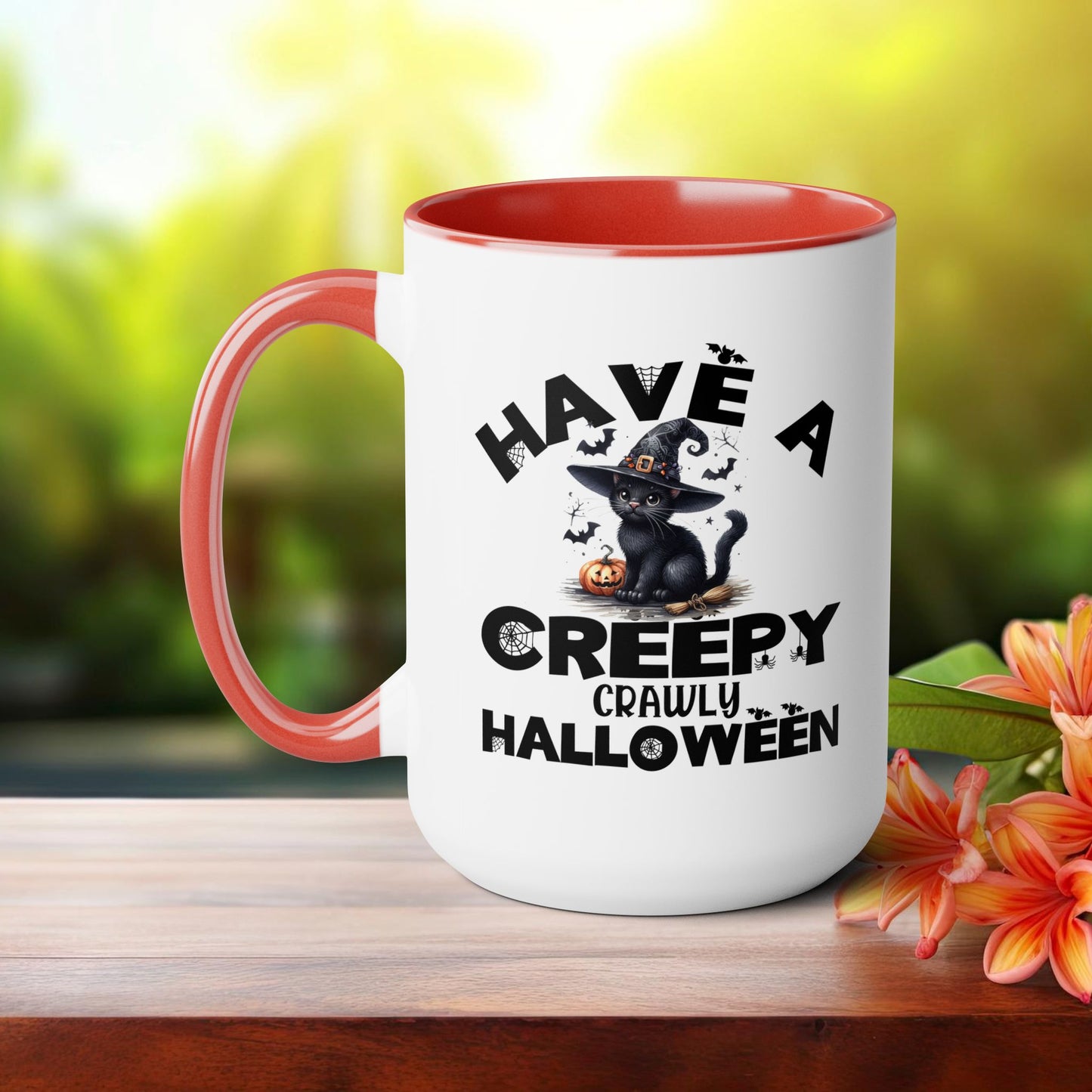 Have A Creepy Crawly Halloween Coffee Mug,  Let's Go Halloween Coffee Mug, Trick or Treat Halloween Coffee Mug, Cute Skeleton Coffee Mug, Spooky Season Halloween Coffee Mug.