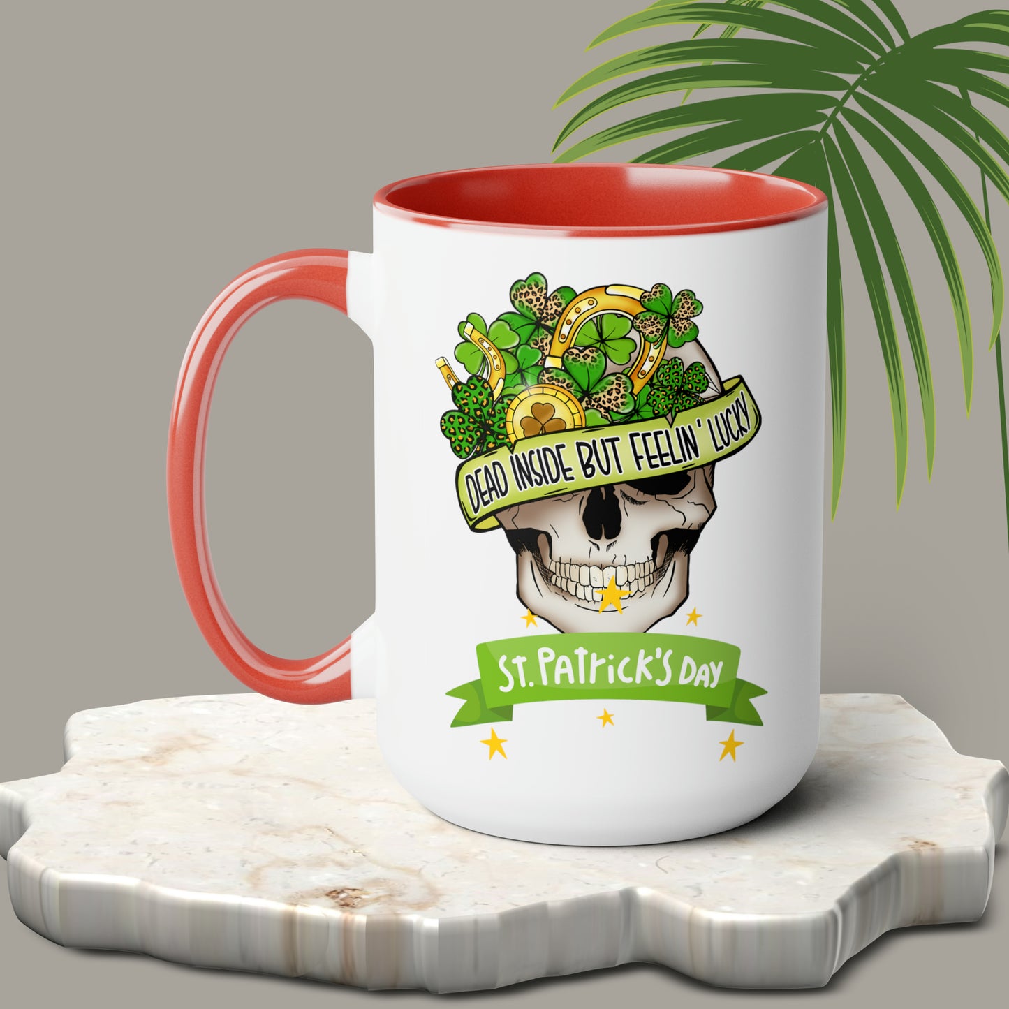 St Patrick's Day two-Tone Coffee Mugs, 15oz