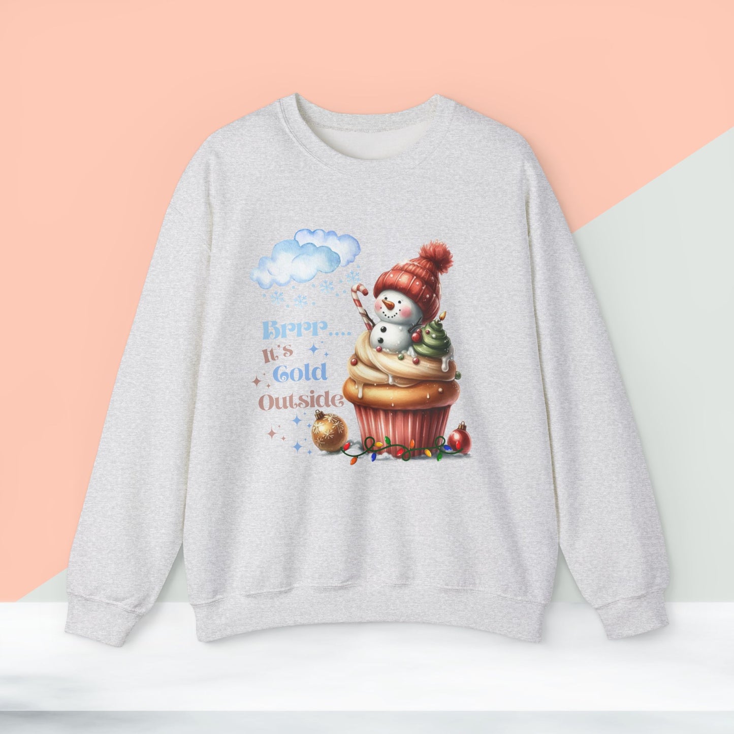 Christmas 2024 Sweatshirt - Unisex Heavy Blend, Brre Its Cold Outside, Merry Christmas, Festive, Christmas Gift, Crewneck, merry Christmas Sweatshirt, Christmas Sweatshirt  Christmas Gift, Festive Sweatshirt.