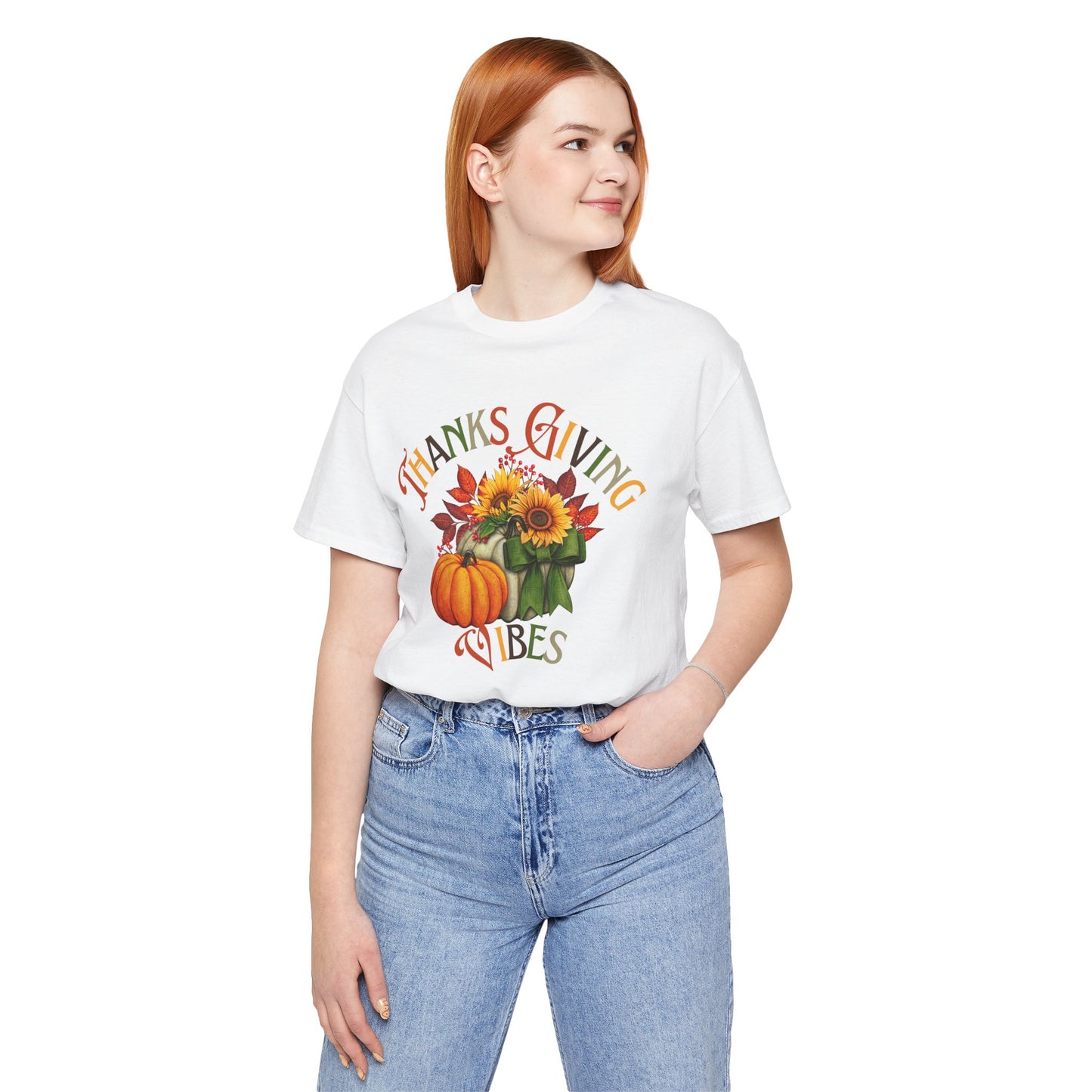 Thanks Giving  Vibes T-shirt, Happy Thanksgiving T-shirt, Happy thanksgiving 2024 T-shirt, Thanksgiving Gift,Turkey Shirt, Family Thanksgiving, Holiday Outfit.