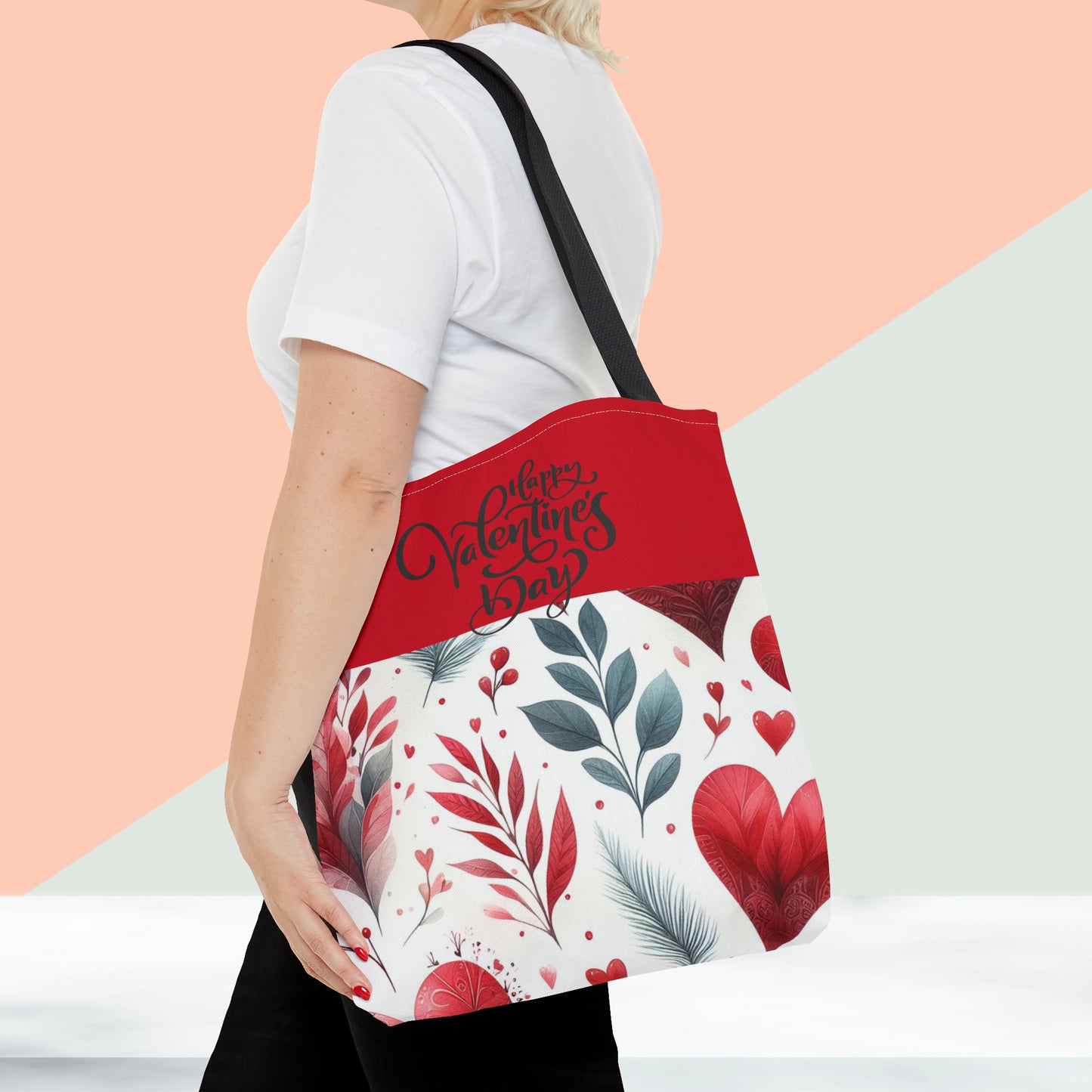 Happy Valentines Day Tote Bag