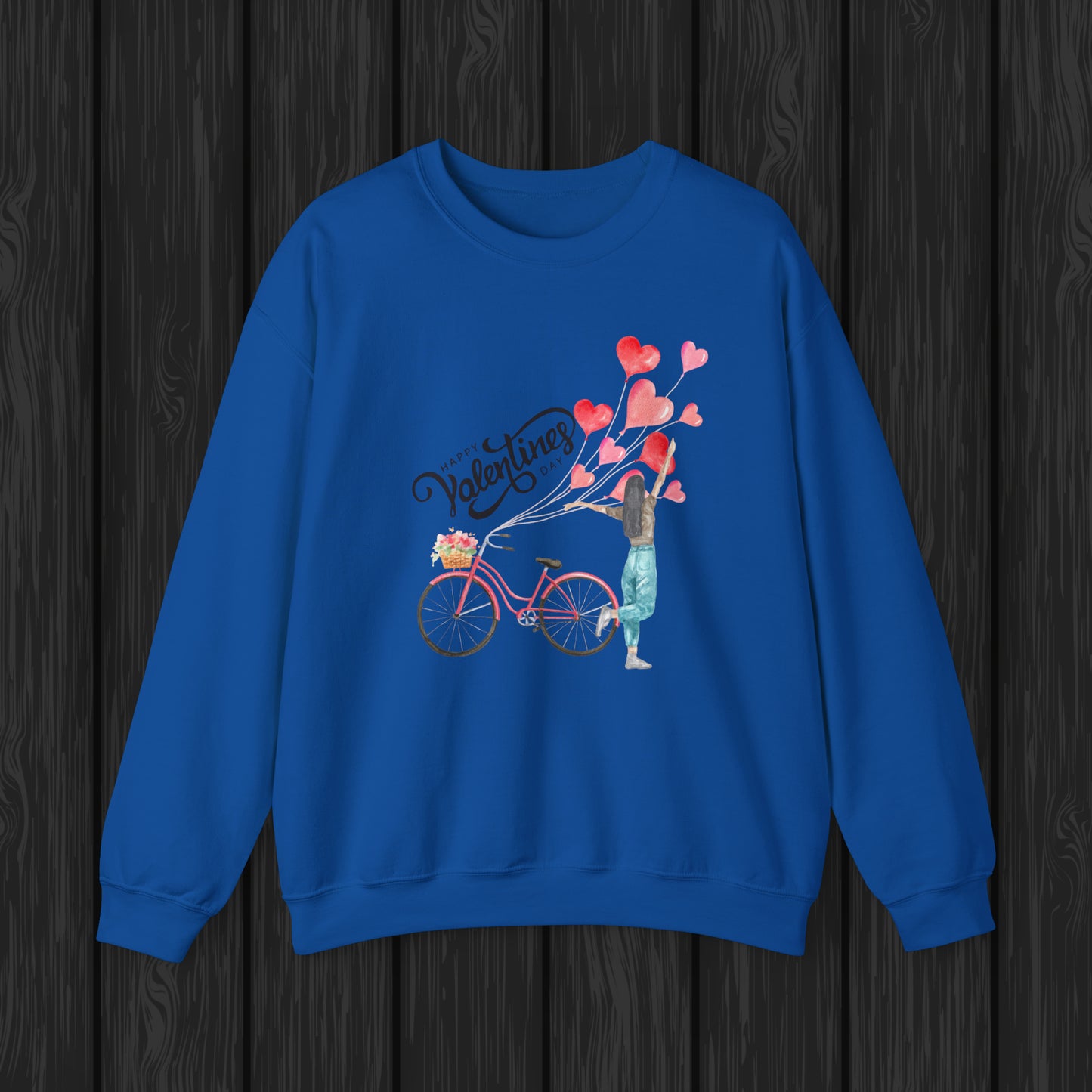 Happy valentines day Unisex Heavy Blend™ Crewneck Sweatshirt