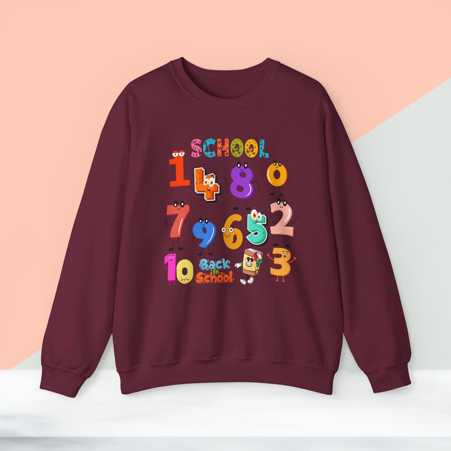 We Love Teachers Sweatshirt, Back To school unisex heavy blend crewneck sweatshirt, Teacher Back To school  Sweatshirt. First Day Vibes Sweatshirt.