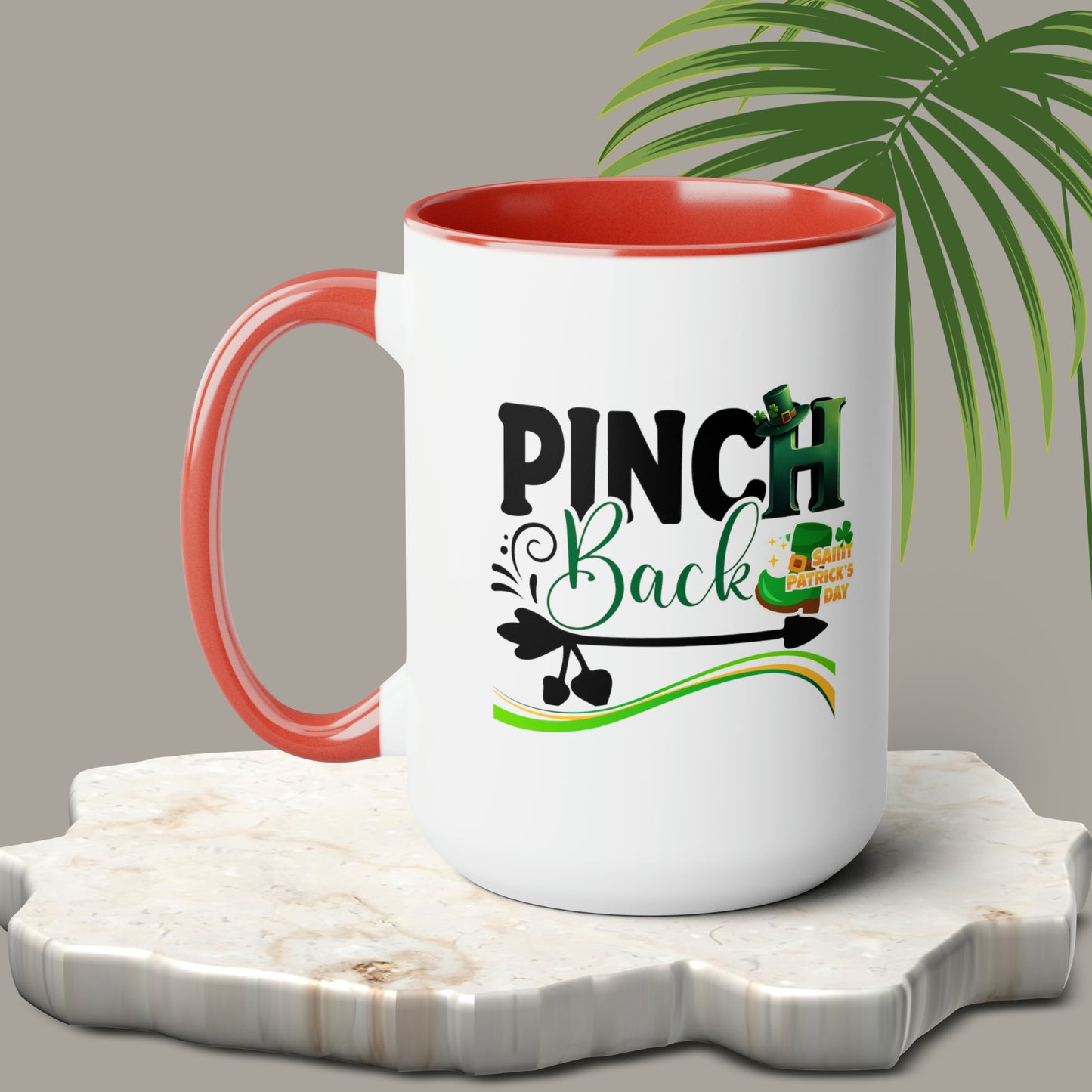 St Patrick's Day two-Tone Coffee Mugs, 15oz