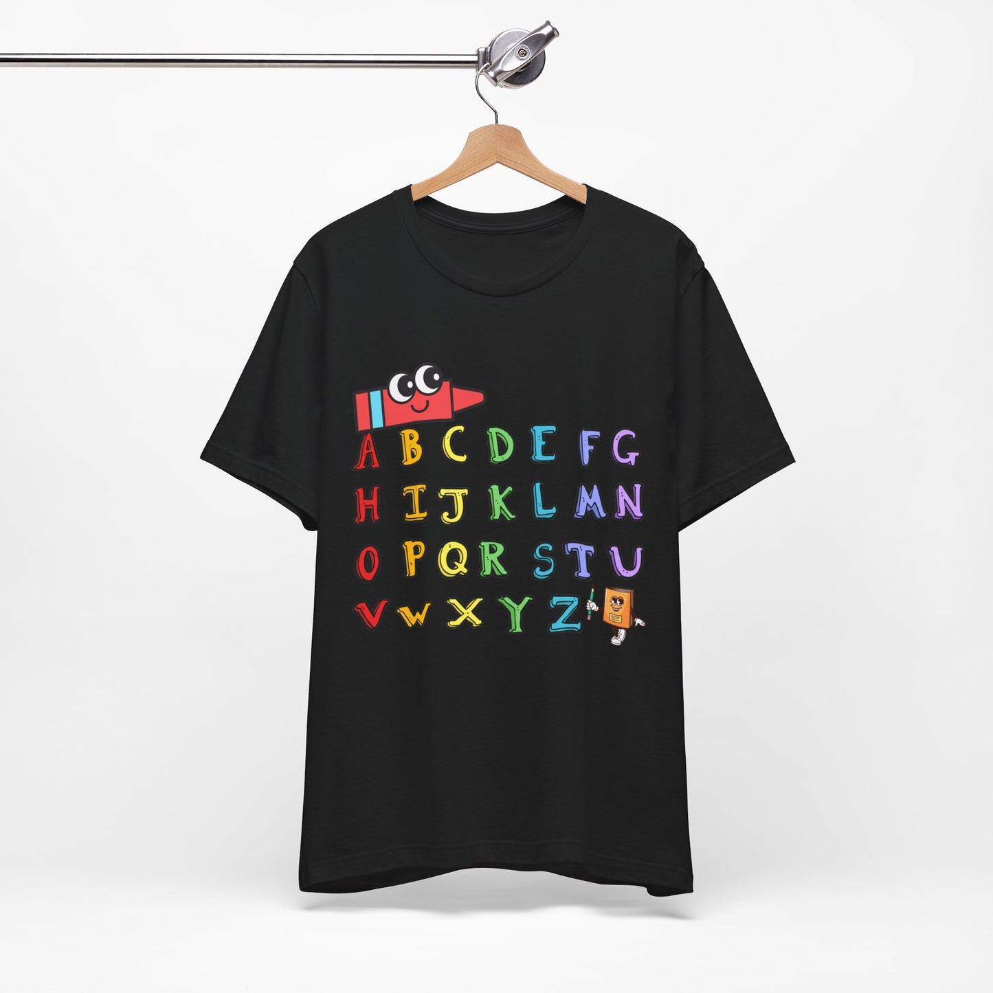 ABC Back To School T-Shirt, Love Teach Inspire T-Shirt, Back To School T-Shirt, Teacher Back To school unisex jersey short sleeve.First Day Vibes T-Shirt.