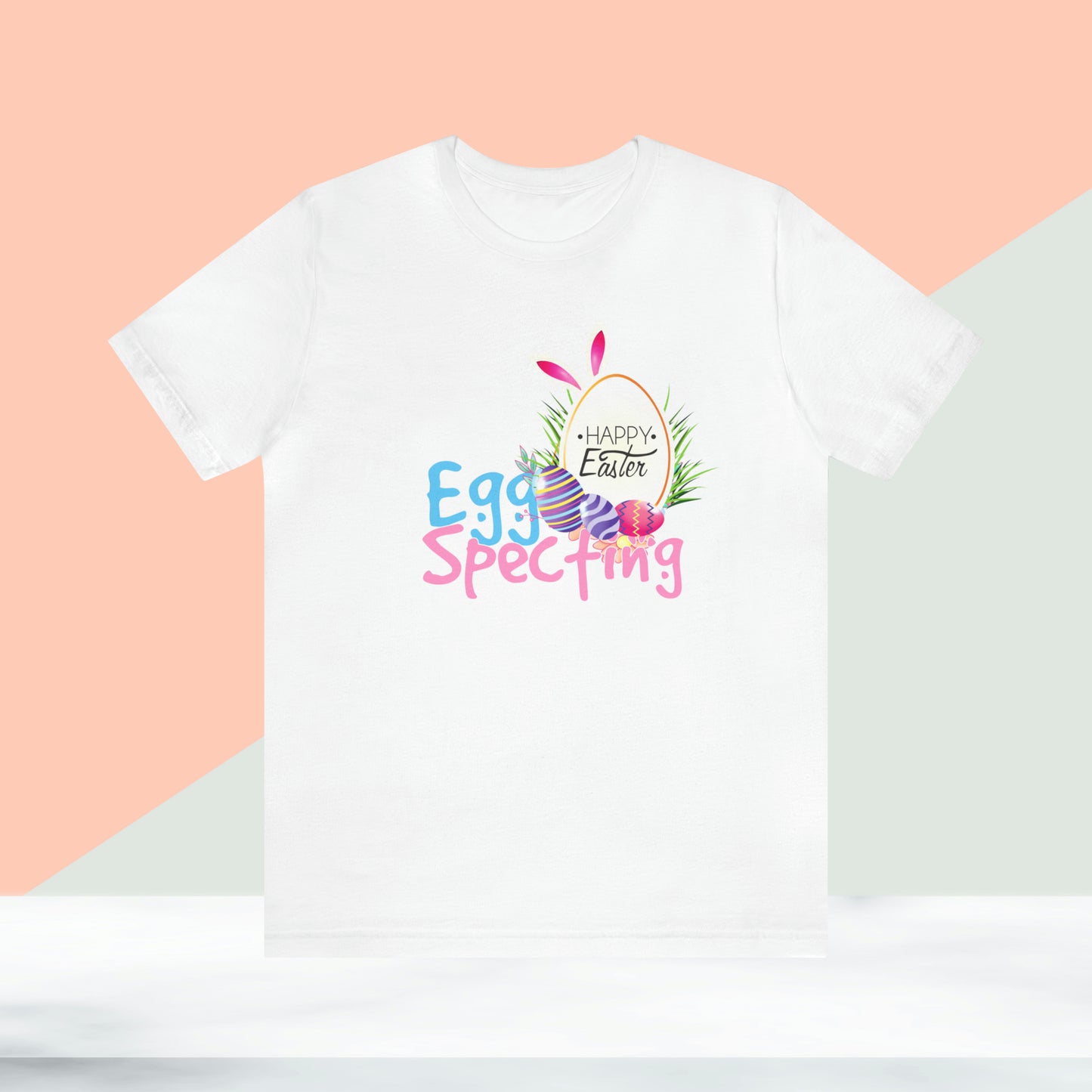 Happy Easter Unisex Jersey Short Sleeve Tee