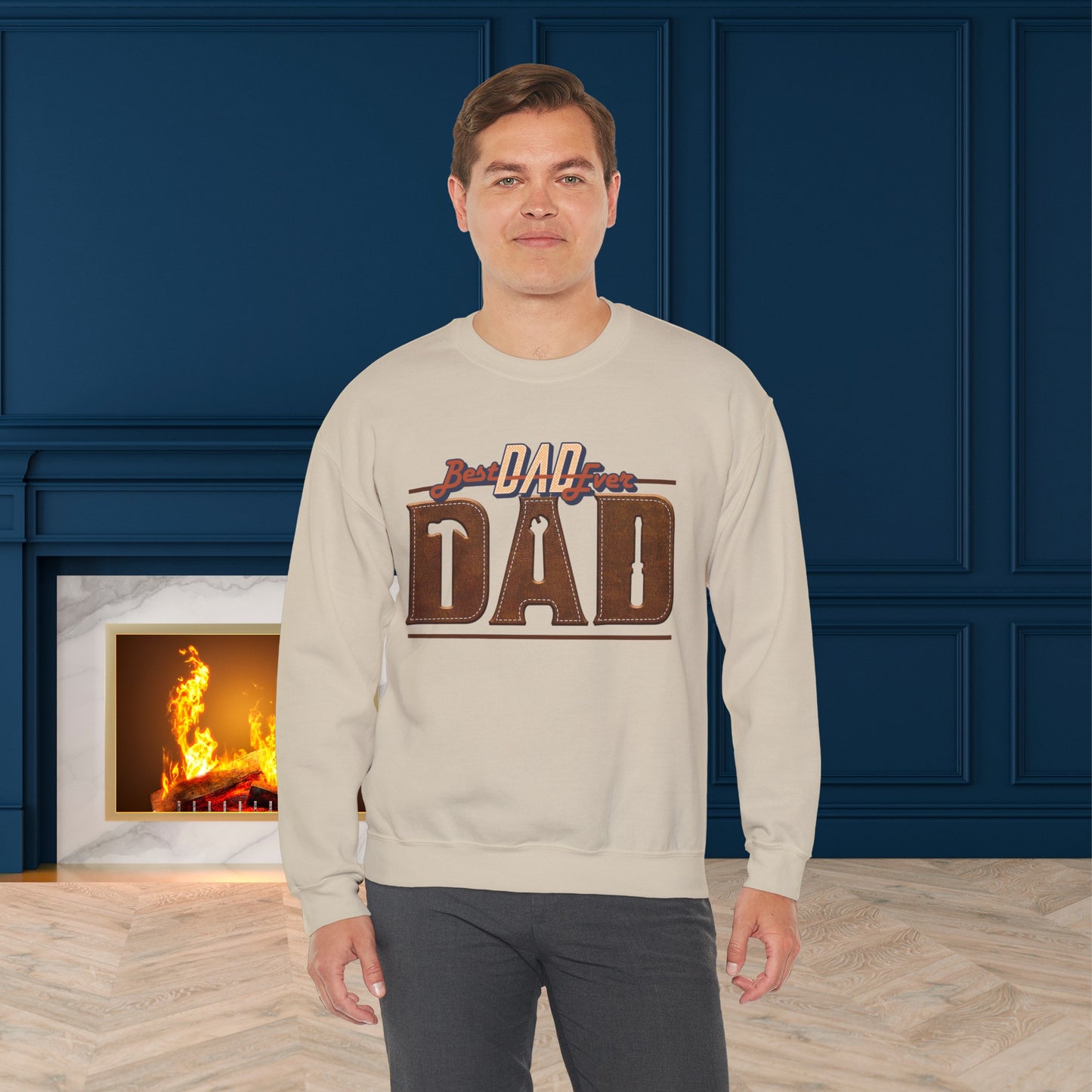 Happy Father's Day Sweatshirt For Dad, Dad Sweatshirt, Gift For Dad,  Daddy's Sweatshirt.