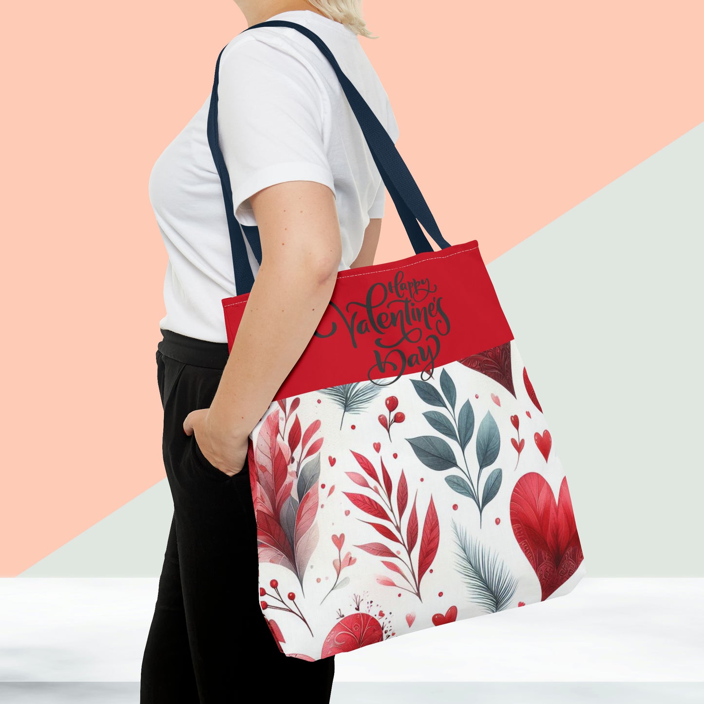 Happy Valentines Day Tote Bag