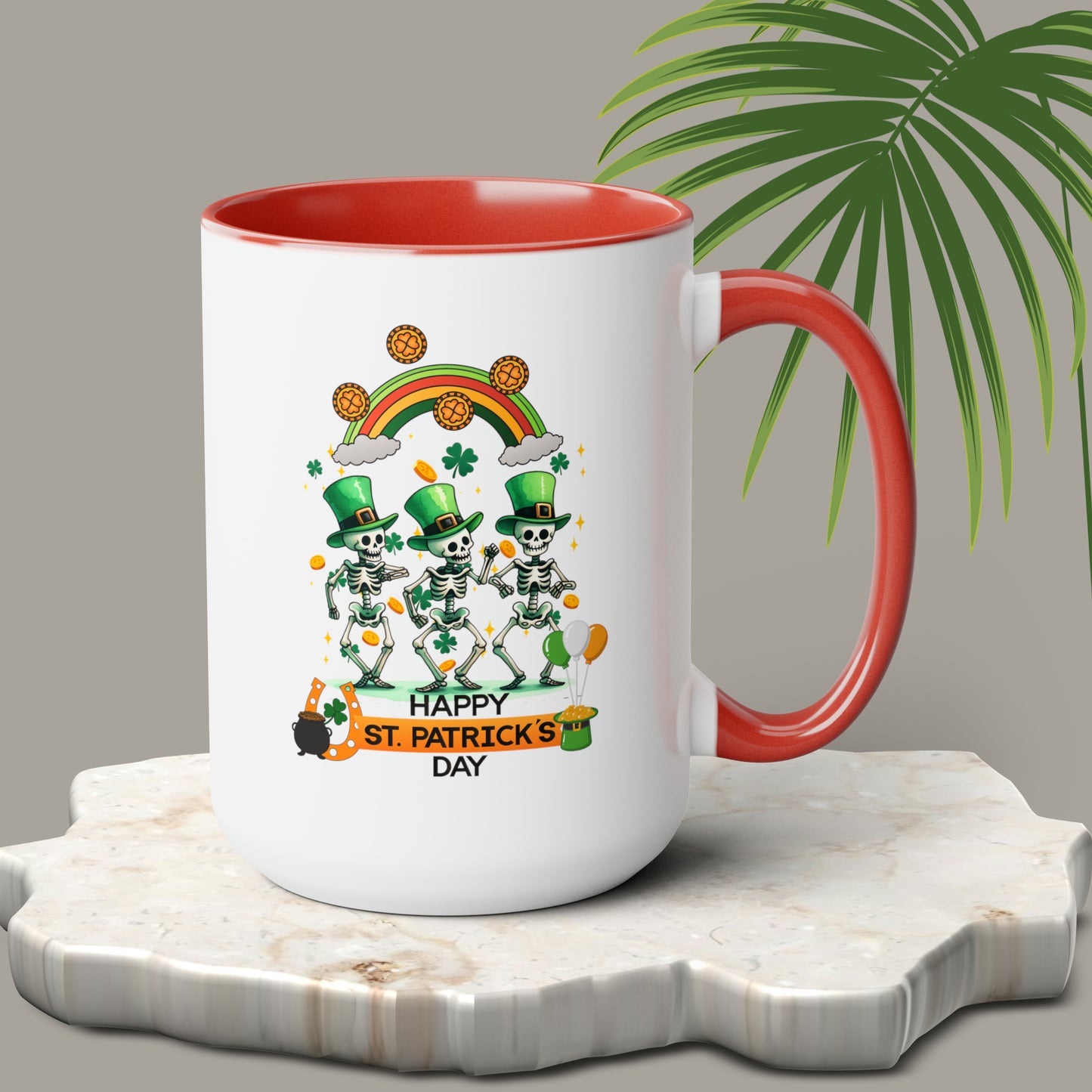 St Patrick's Day two-Tone Coffee Mugs, 15oz