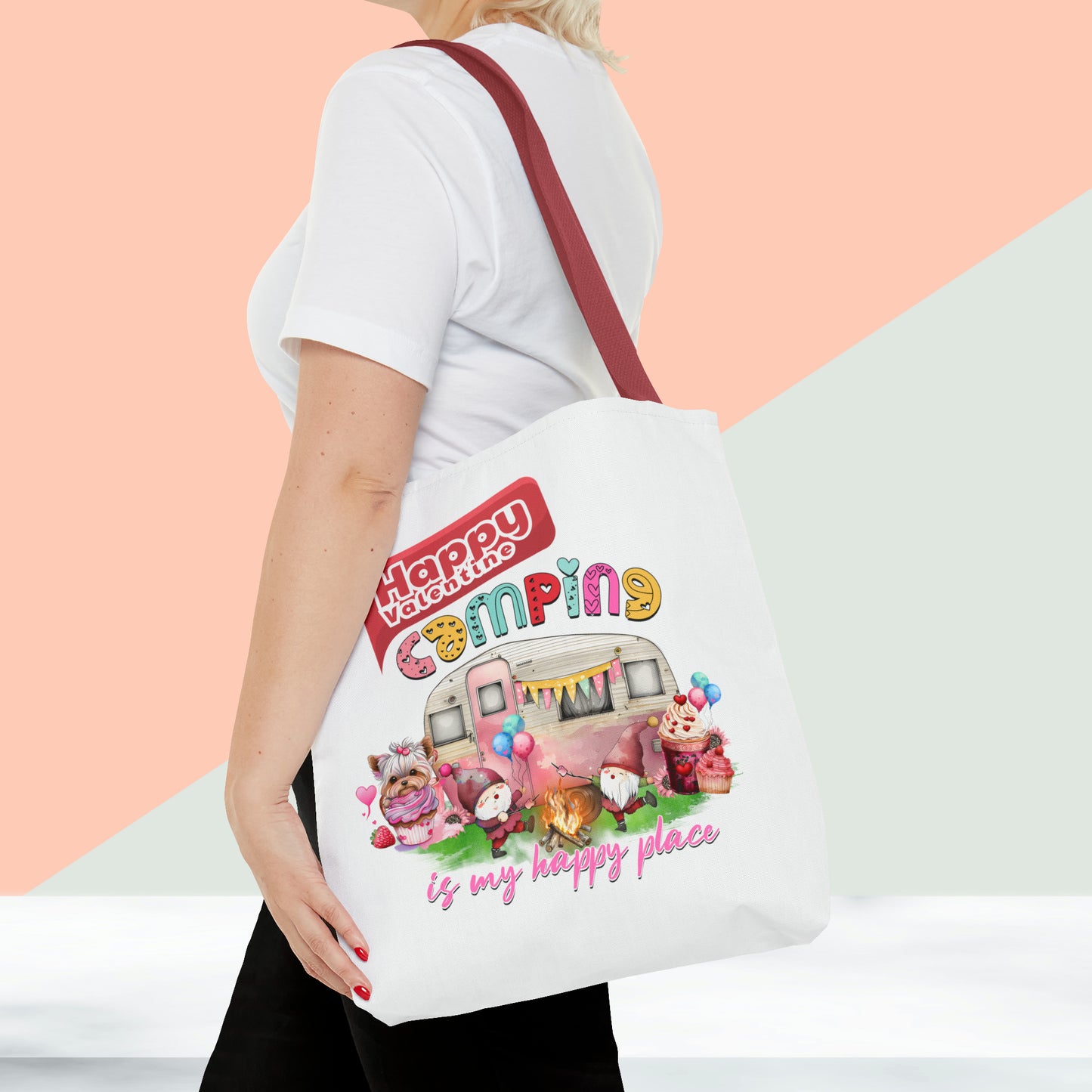 Happy Valentines Day Tote Bag