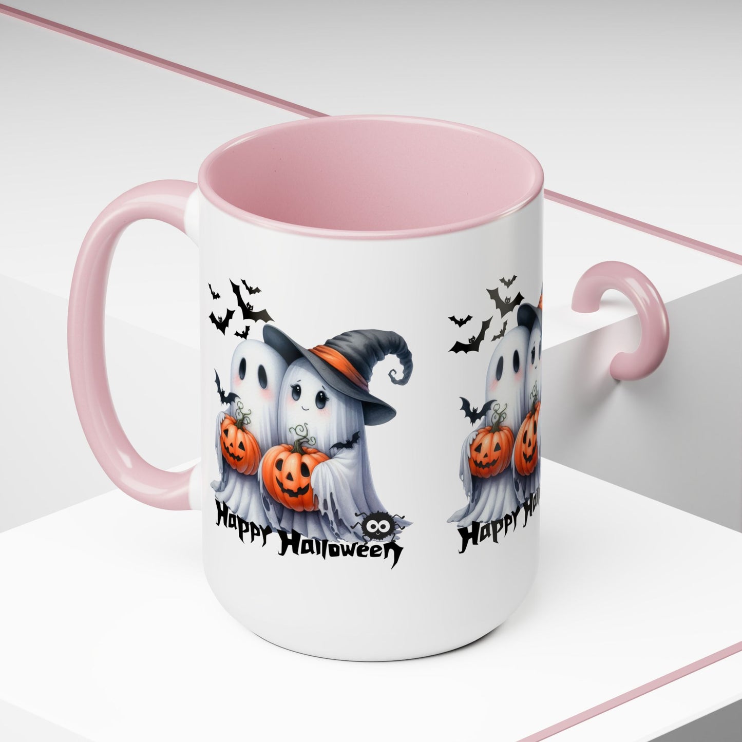 Happy Halloween Coffee Mug,  Let's Go Halloween Coffee Mug, Trick or Treat Halloween Coffee Mug, Cute Skeleton Coffee Mug, Spooky Season Halloween Coffee Mug.