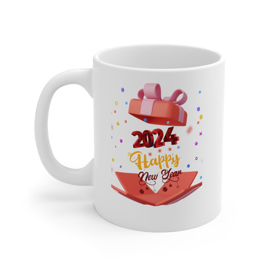 Happy New Year Ceramic Mug 11oz