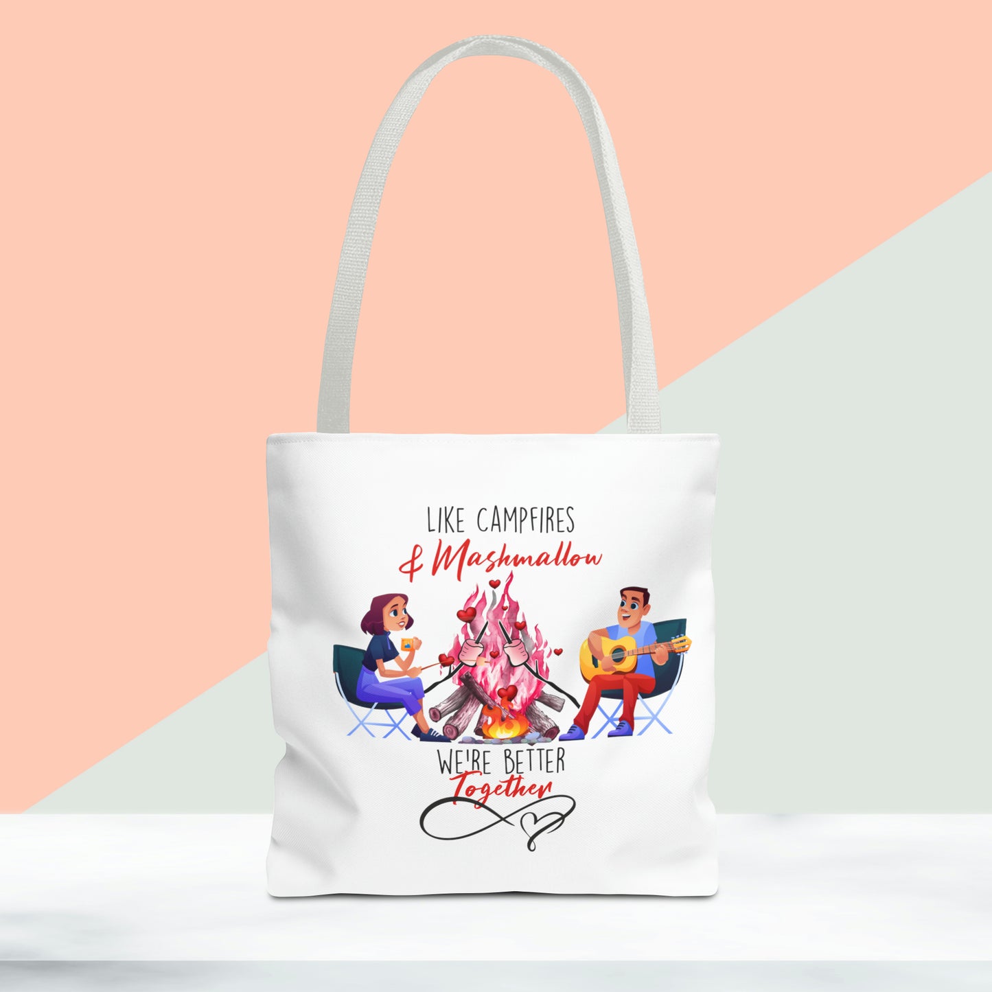 Happy Valentines Day Tote Bag