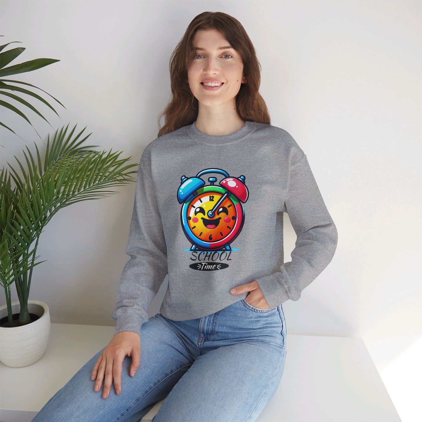 We Love Teachers Sweatshirt, Back To school unisex heavy blend crewneck sweatshirt, Teacher Back To school  Sweatshirt. First Day Vibes Sweatshirt.