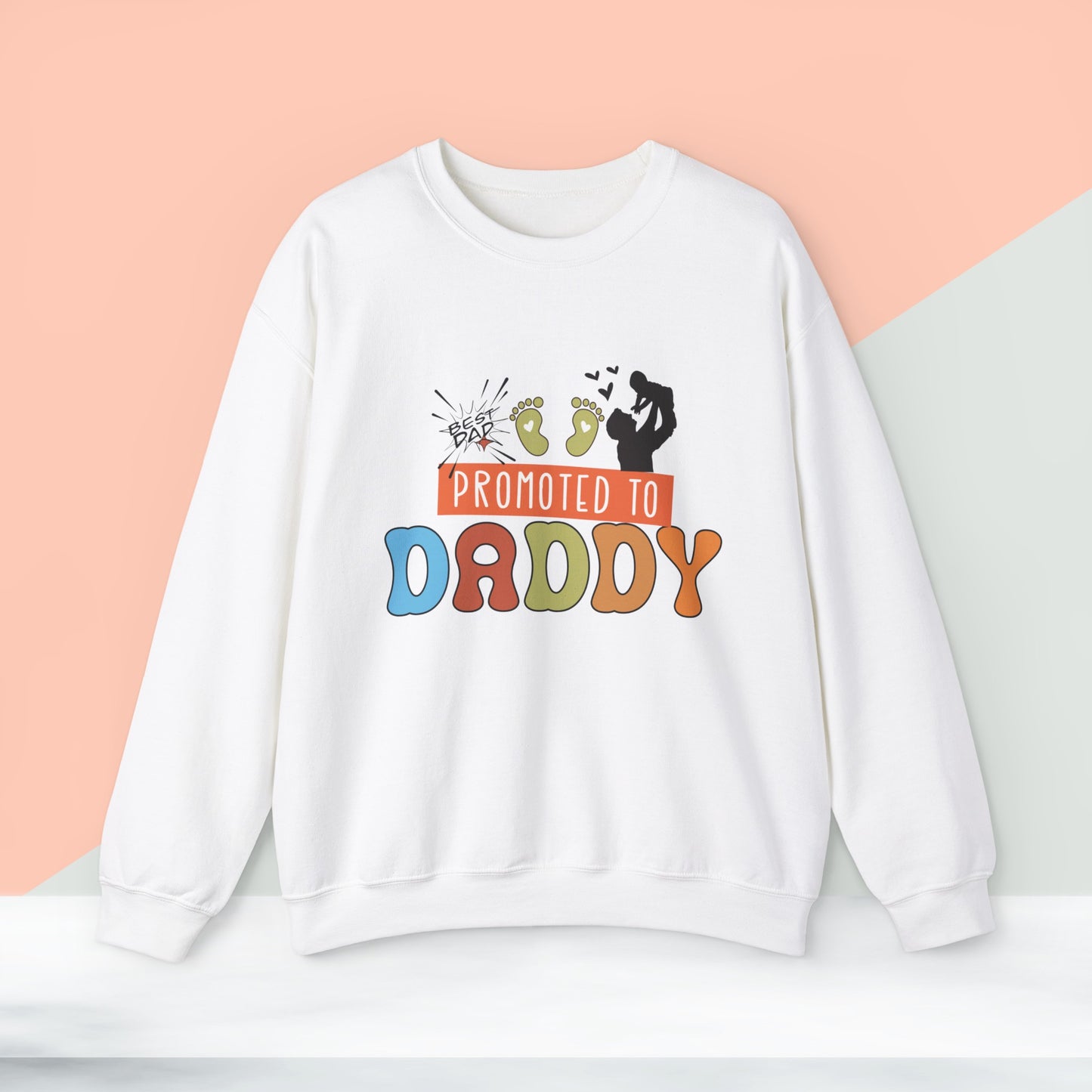 Happy Father's Day Sweatshirt For Dad, Dad Sweatshirt, Gift For Dad,  Daddy's Sweatshirt.