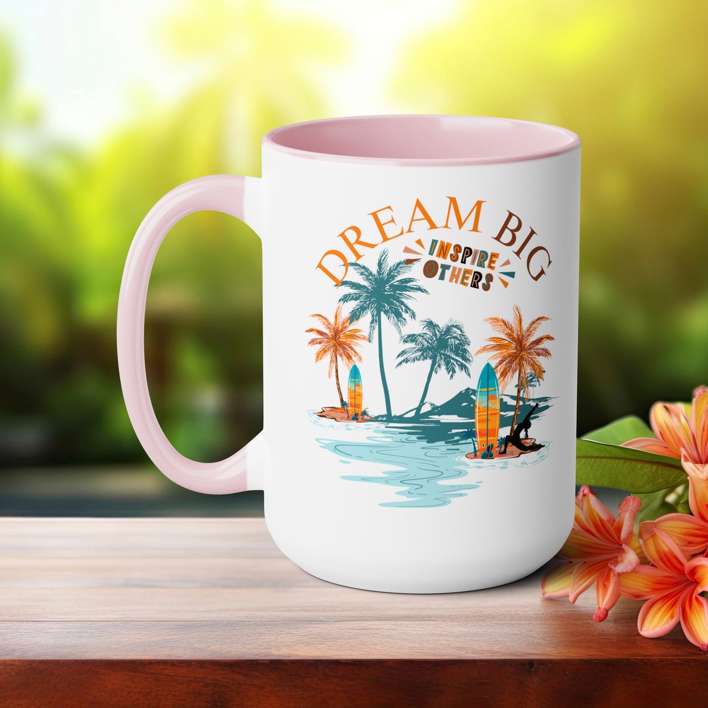 Dream Big Yoga Coffee Mug, Cute Yoga Coffee Mug, Yoga lovers Coffee Mug, Yoga Instructor Gift, Gift For Yoga lover, Gift For Yogi.