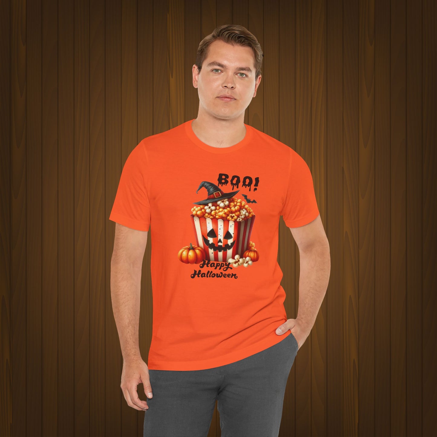 Boo Happy Halloween T-shirt, Happy Halloween T-shirt, Trick Or Treat T-shirt, Halloween T-shirt, Cool Halloween T-shirt, Spooky T-shirt,