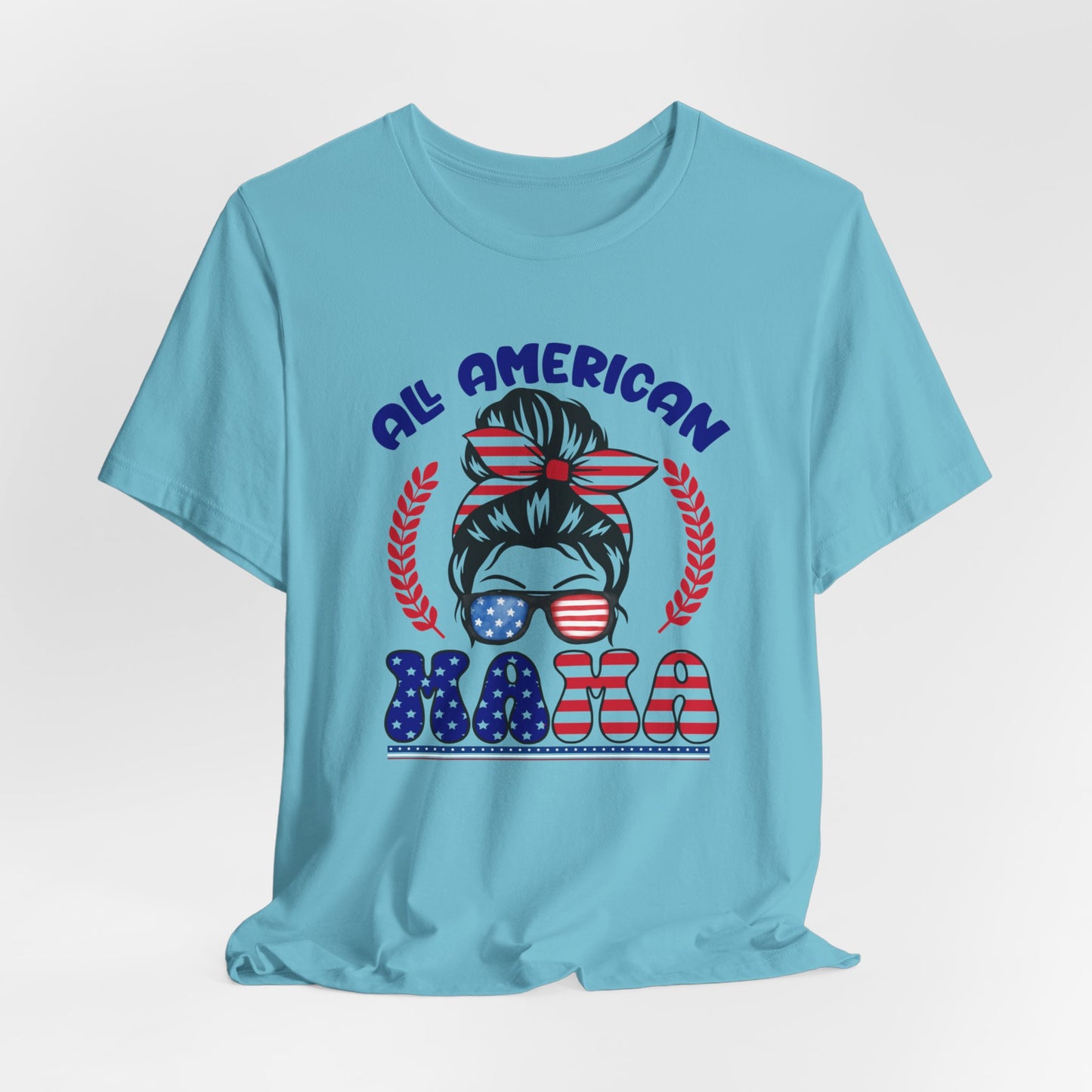 4th of July T-shirt, I Love This Land T-Shirt, Fourth of July unisex jersey short sleeve.