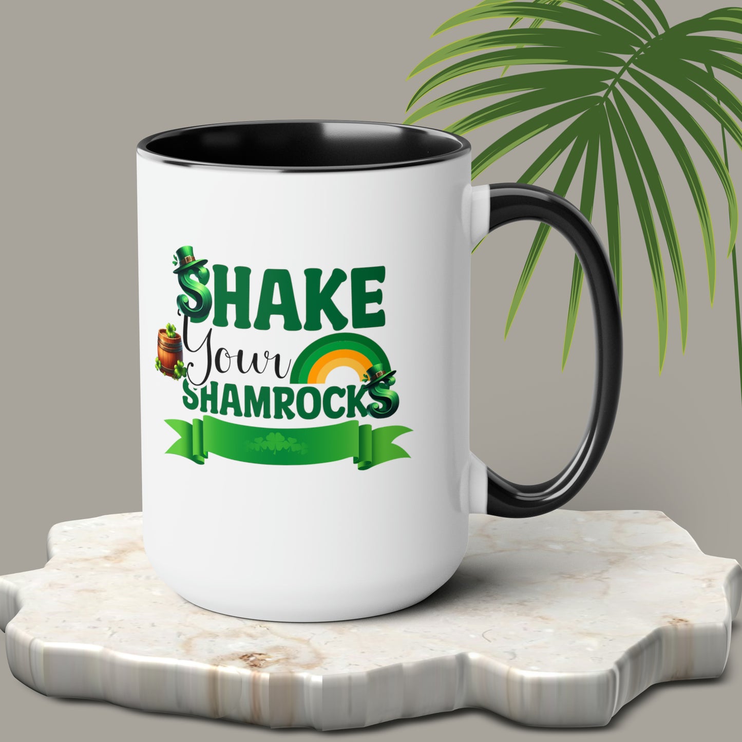 St Patrick's Day two-Tone Coffee Mugs, 15oz