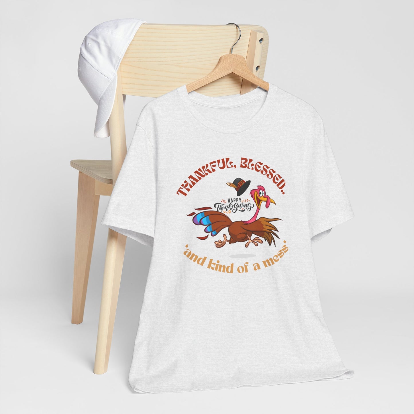 Thankful Blessed T-shirt, Happy Thanksgiving T-shirt, Happy Thanksgiving T-shirt, Happy thanksgiving 2024 T-shirt, Thanksgiving Gift,Turkey Shirt, Family Thanksgiving, Holiday Outfit.