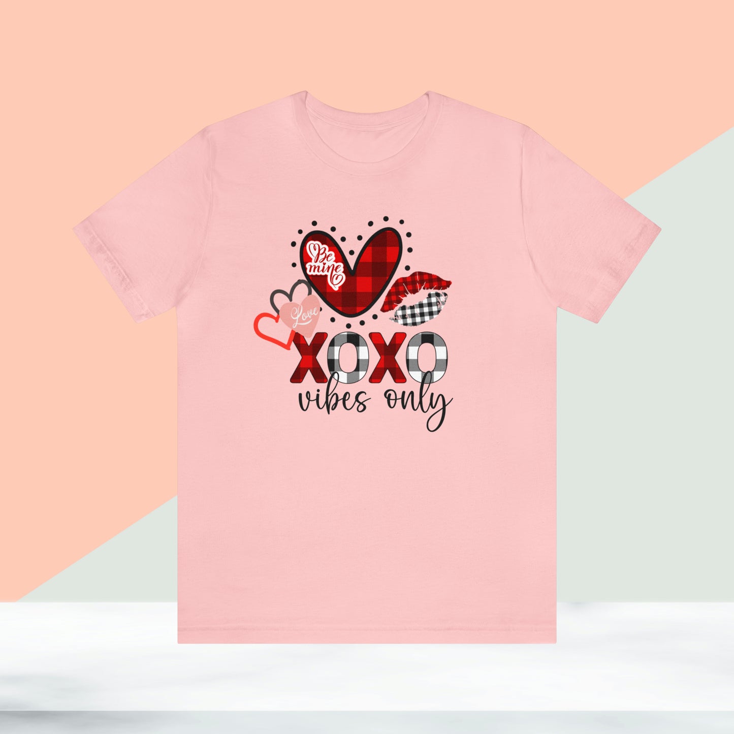 Happy valentines day Unisex Jersey Short Sleeve Tee