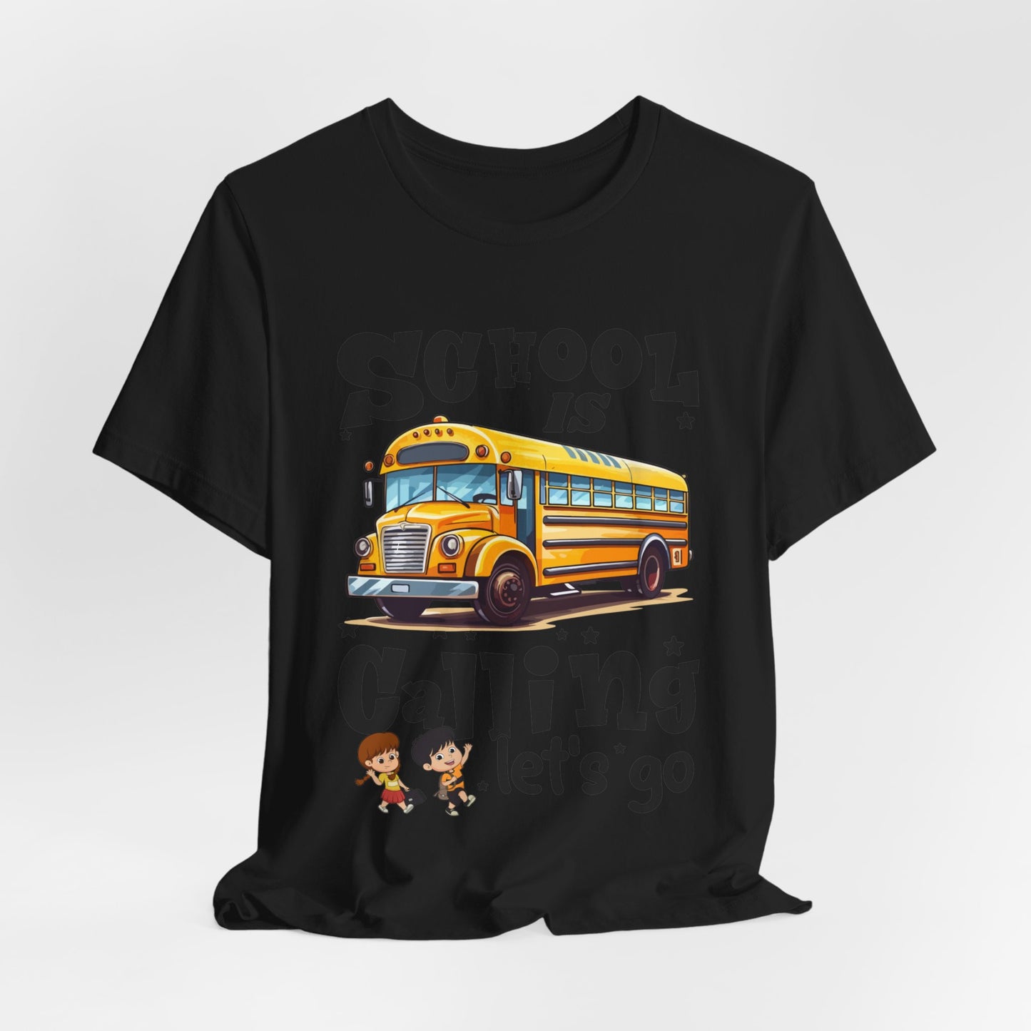 School Is calling T-shirt, First Day Of School T-Shirt, Teacher Back To school unisex jersey short sleeve.First Day Vibes T-Shirt.