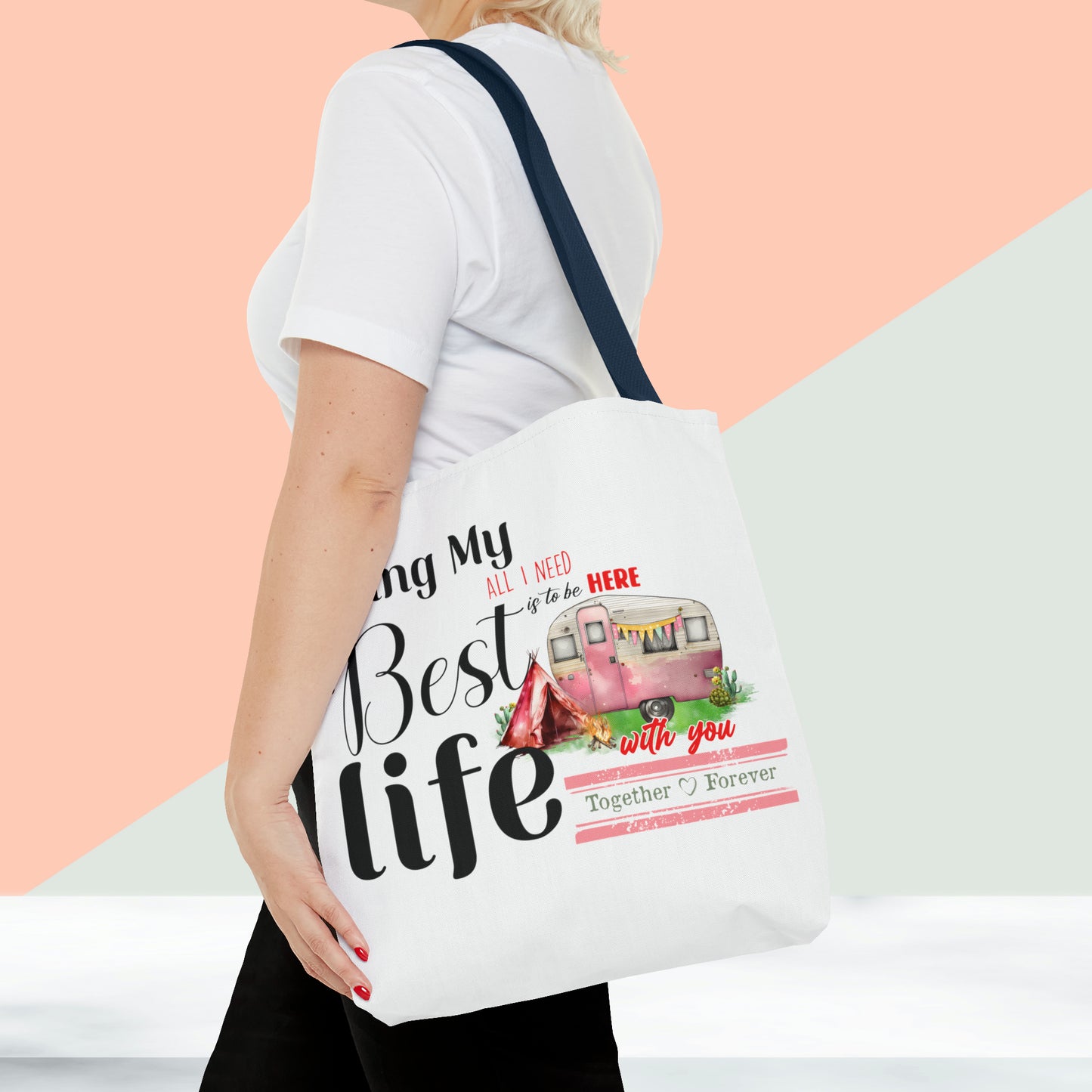 Happy Valentines Day Tote Bag