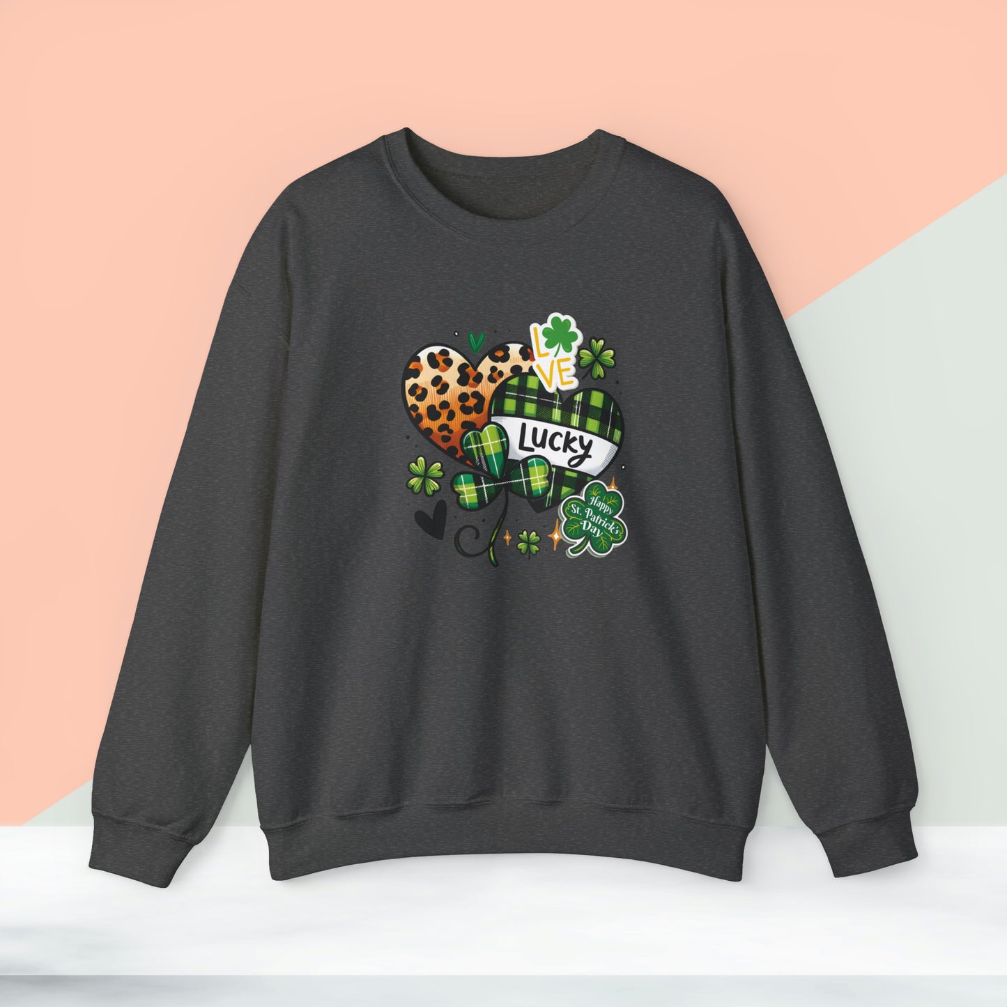 Patrick's Day Unisex Heavy Blend™ Crewneck Sweatshirt