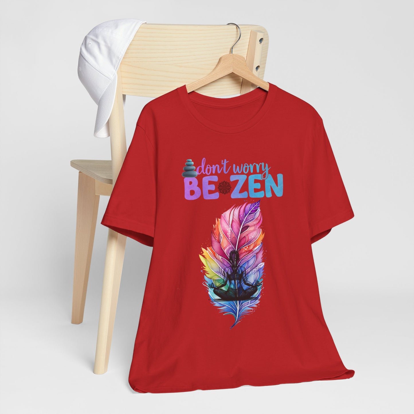 Be Zen Yoga T-Shirt, Cute Yoga workout Shirt, Yoga lovers T-shirt, Yoga Instructor Gift, Gym shirt, Gift For Yoga lover, Gift For Yogi.