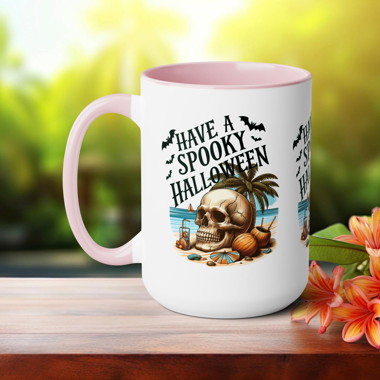 Have A Spooky Halloween Coffee Mug,  Let's Go Halloween Coffee Mug, Trick or Treat Halloween Coffee Mug, Cute Skeleton Coffee Mug, Spooky Season Halloween Coffee Mug.