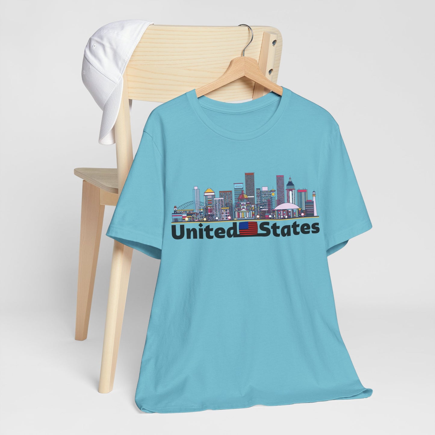 4th of July T-shirt, United States T-Shirt, Fourth of July unisex jersey short sleeve.