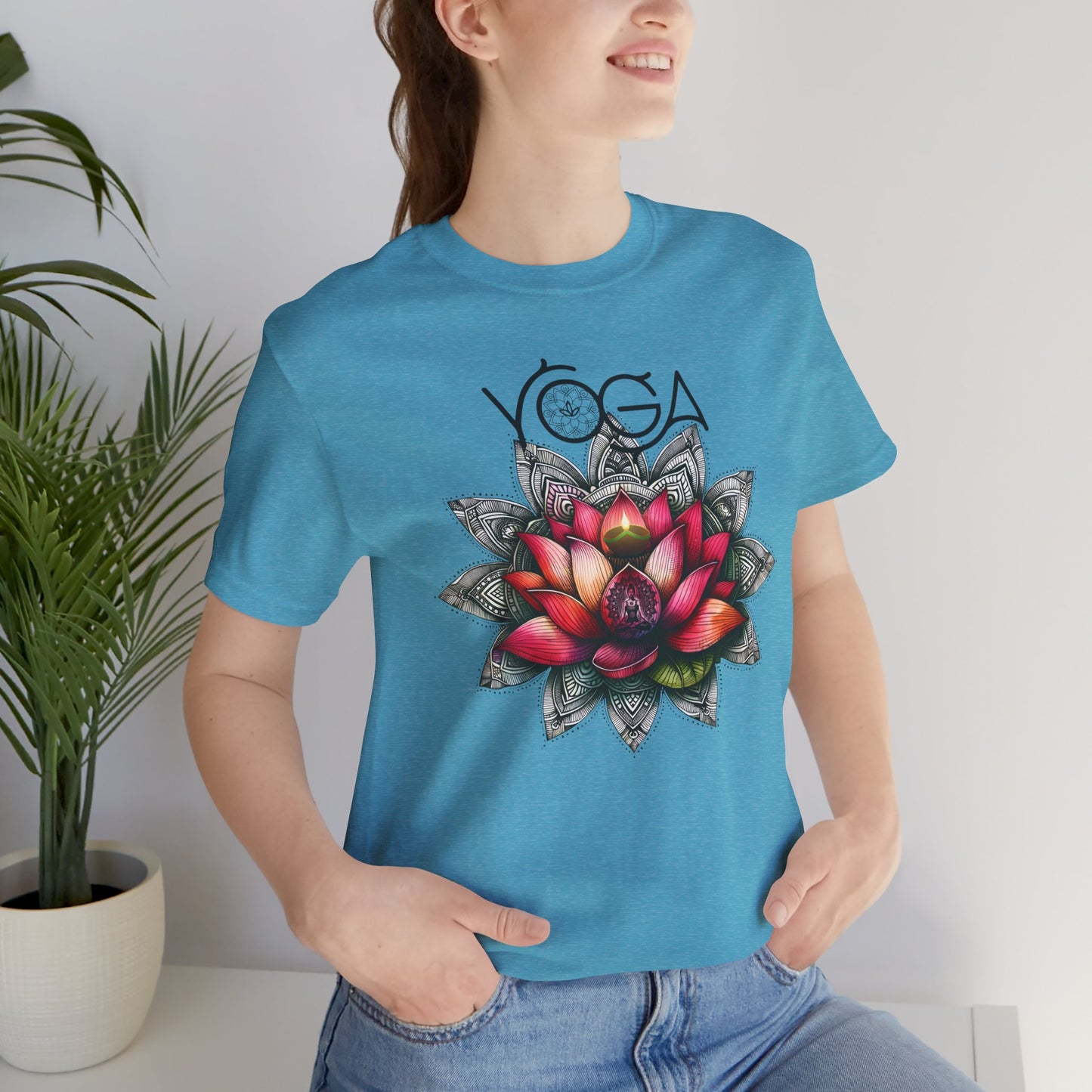 Yoga T-Shirt, Cute Yoga workout Shirt, Yoga lovers T-shirt, Yoga Instructor Gift, Gym shirt, Gift For Yoga lover, Gift For Yogi.