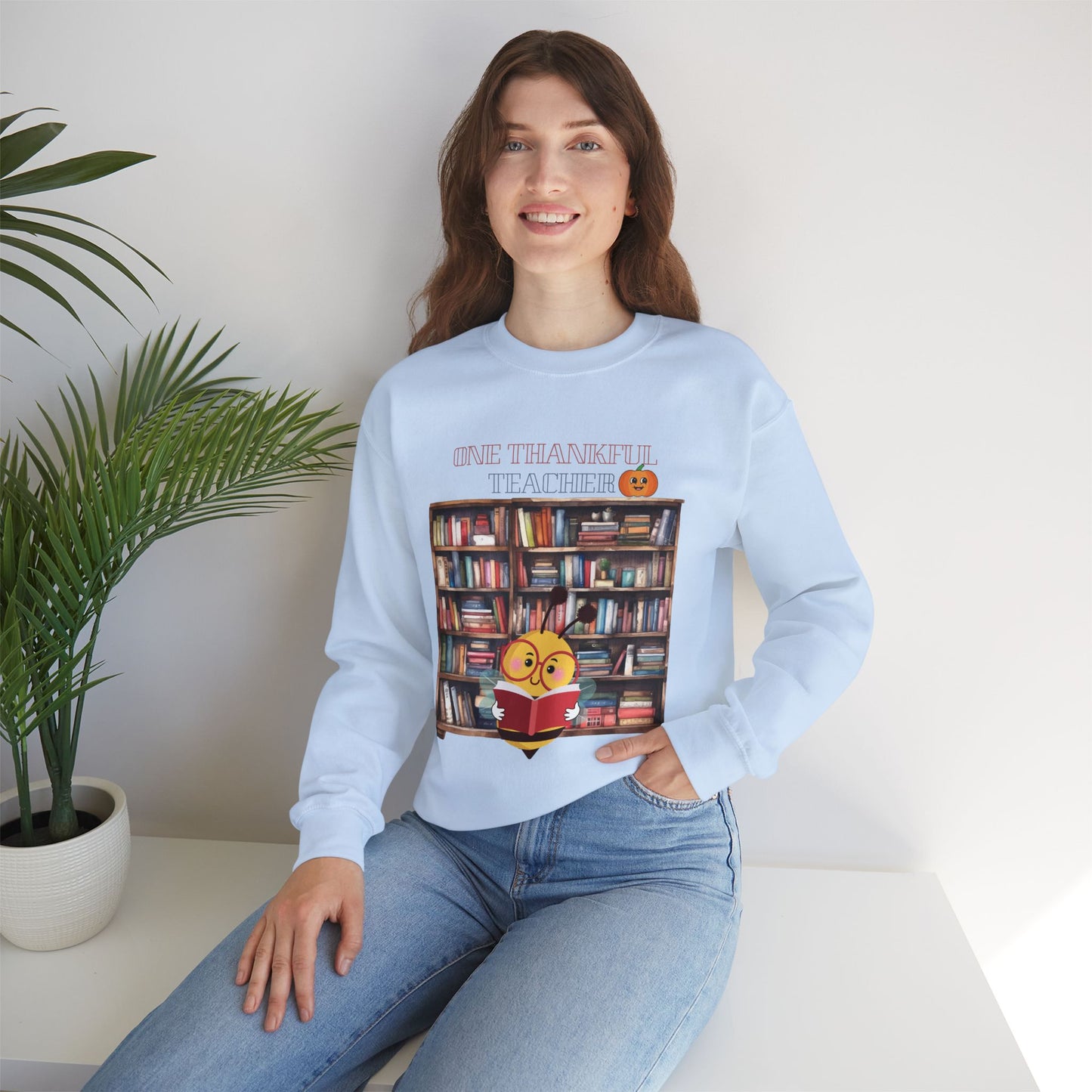 Happy Thanksgiving Turkey Sweatshirt - Unisex Heavy Blend, Happy Thanksgiving2024 Sweatshirt, Thanksgiving Gift, Festive Sweatshirt.