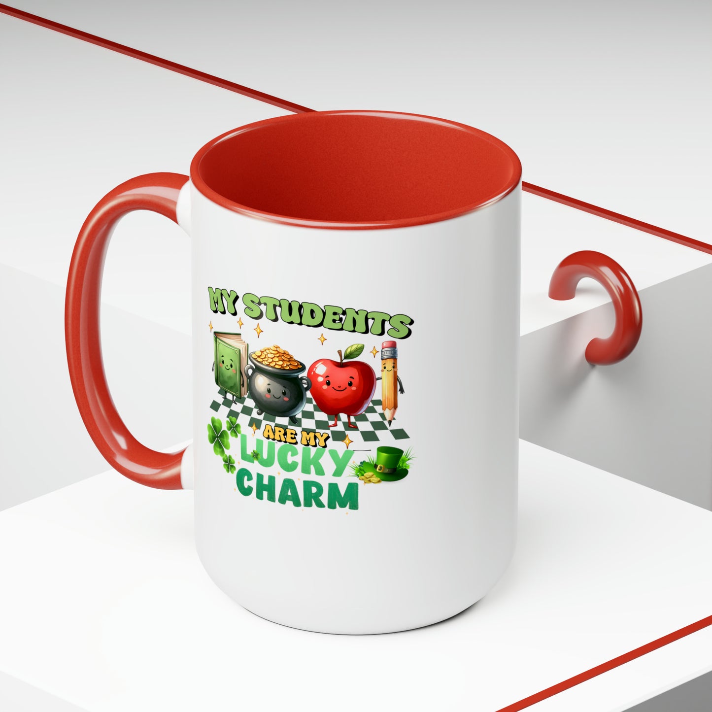 St Patrick's Day two-Tone Coffee Mugs, 15oz