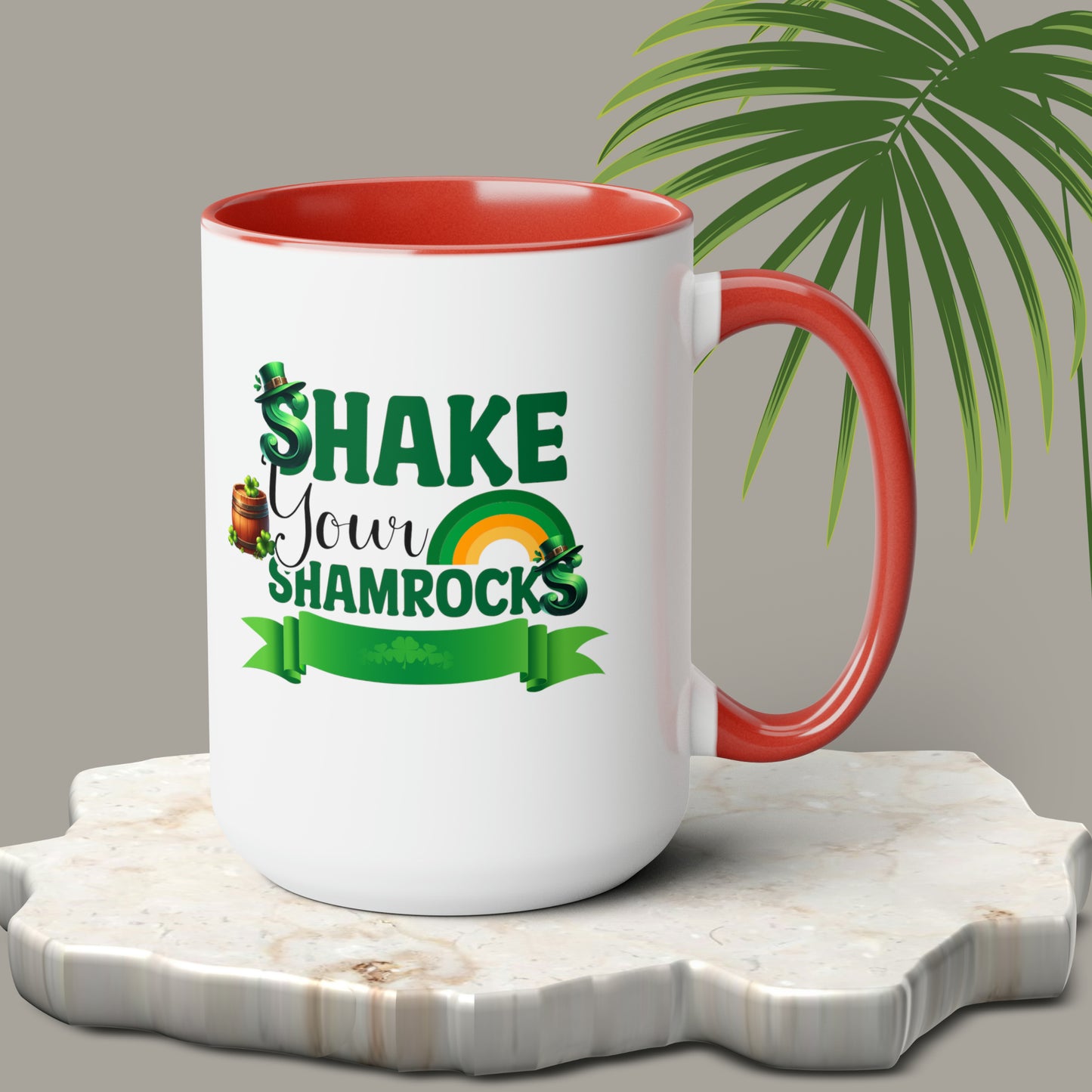 St Patrick's Day two-Tone Coffee Mugs, 15oz