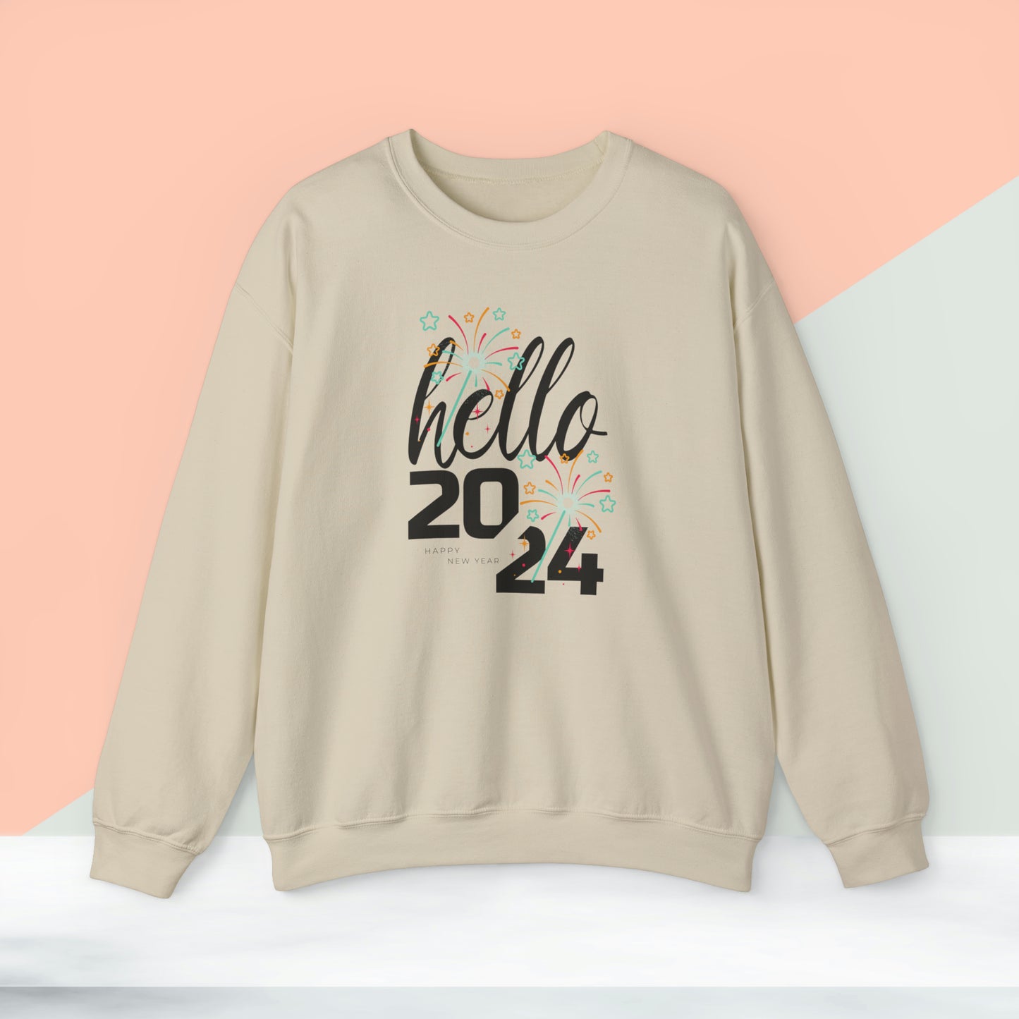 Happy New Year Unisex Heavy Blend™ Crewneck Sweatshirt