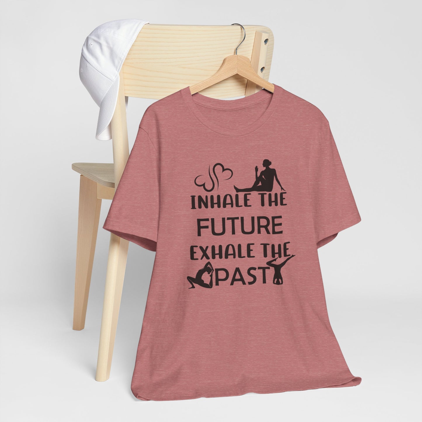 Inhale The Future Exhale the Past Yoga T-Shirt, Cute Yoga workout Shirt, Yoga lovers T-shirt, Yoga Instructor Gift, Gym shirt, Gift For Yoga lover, Gift For Yogi.