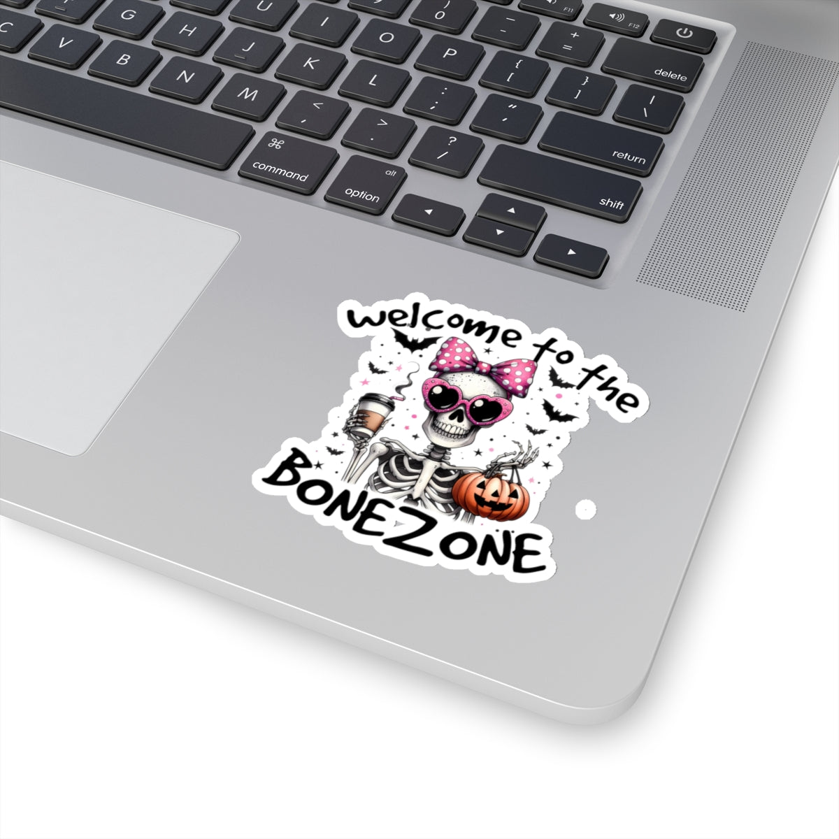 welcome to the Bone Zone Kiss-Cut Stickers, Happy Halloween Kiss-Cut Stickers, Spooky Season Kiss-Cut Stickers, Cute Cat Halloween Kiss-Cut Stickers.