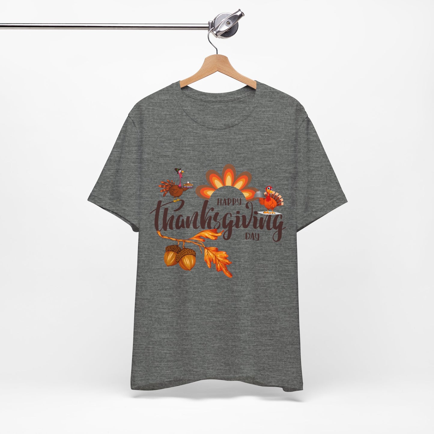 Happy Thanksgiving Day T-shirt, Happy thanksgiving 2024 T-shirt, Thanksgiving Gift,Turkey Shirt, Family Thanksgiving, Holiday Outfit.