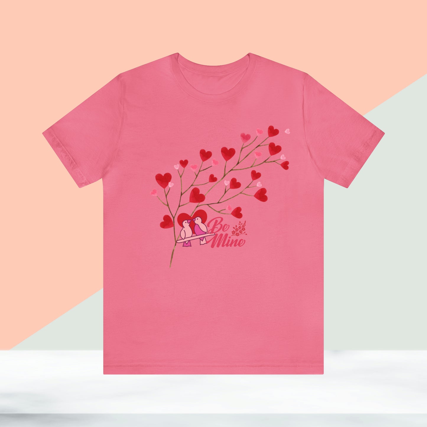 Happy valentines day Unisex Jersey Short Sleeve Tee