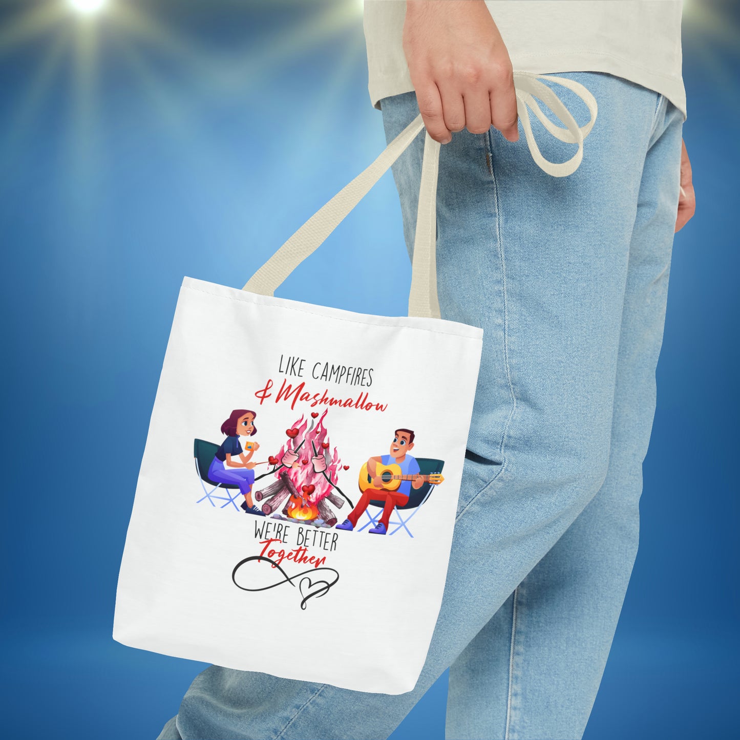 Happy Valentines Day Tote Bag