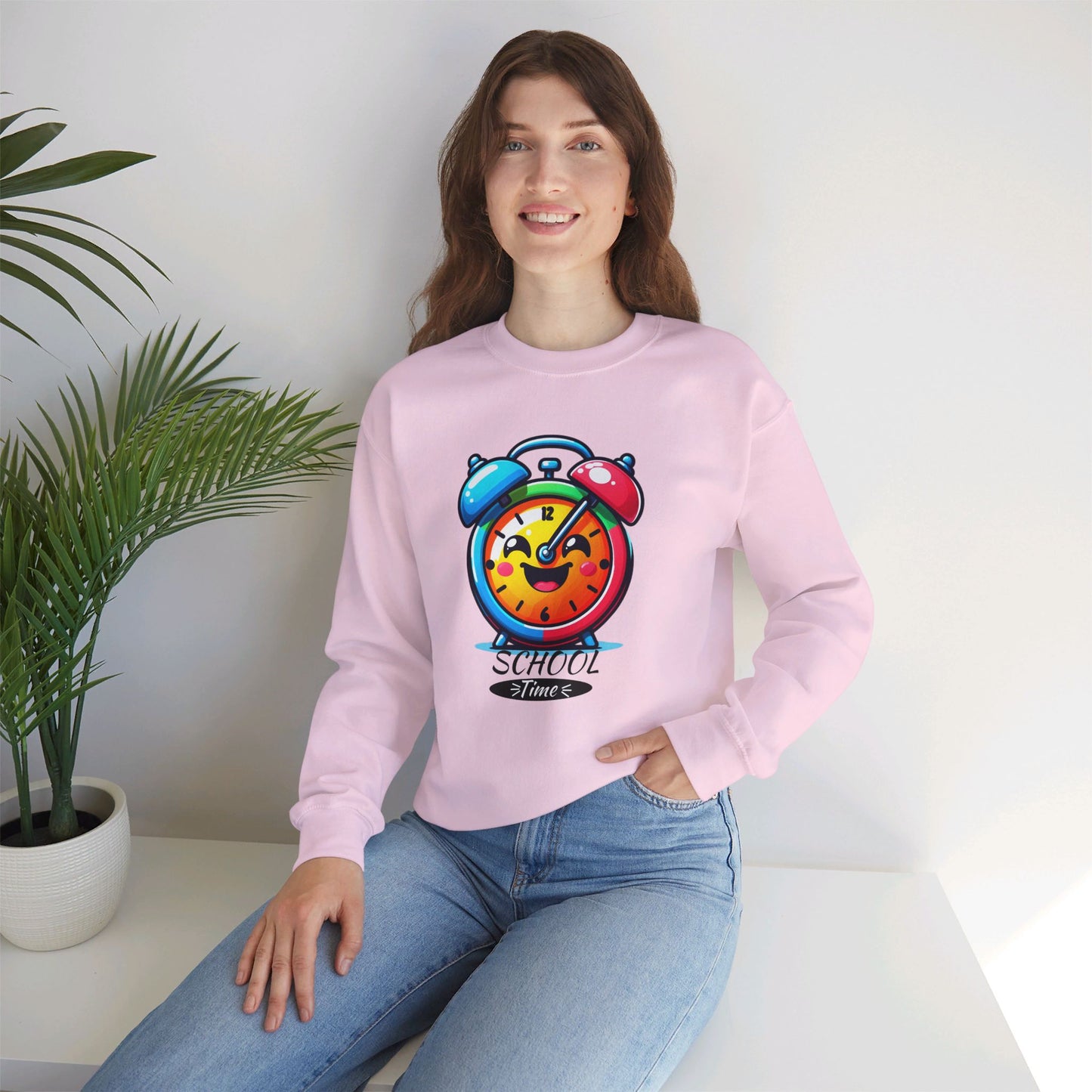 We Love Teachers Sweatshirt, Back To school unisex heavy blend crewneck sweatshirt, Teacher Back To school  Sweatshirt. First Day Vibes Sweatshirt.